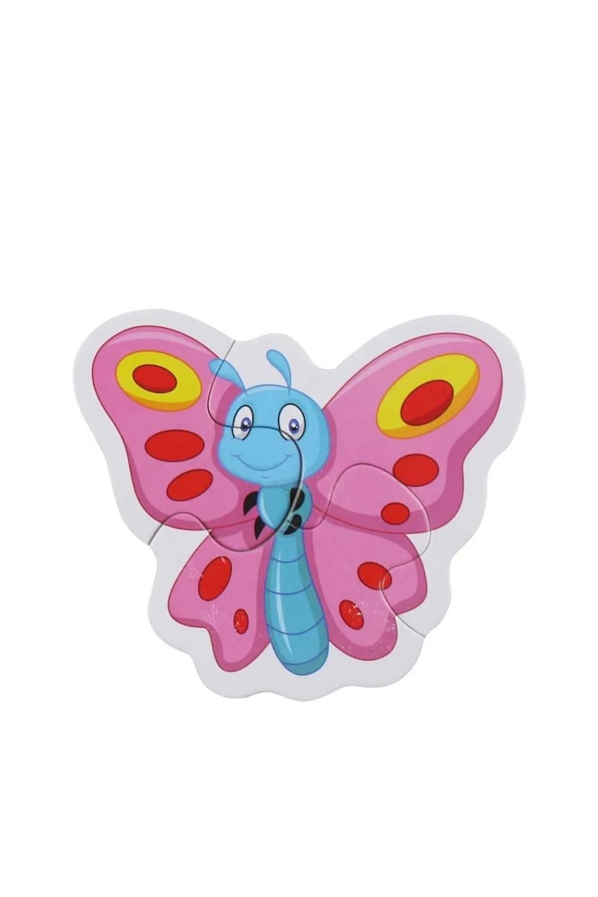 dalimag-Puzzle Insecte Colorate - Set Educativ pentru Copii, 6 Piese, Vârsta 3+, 3