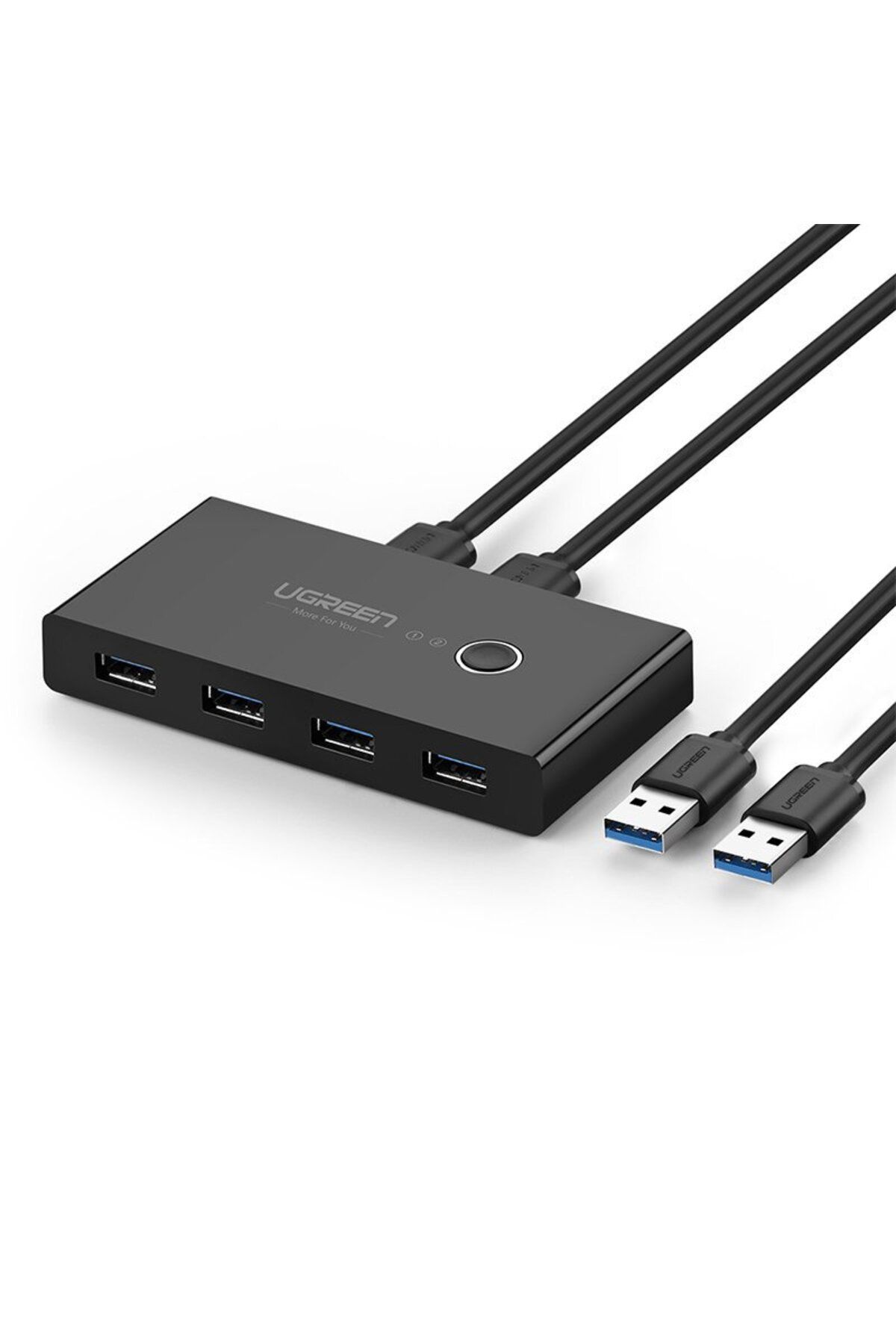 Ugreen-Cutie de comutare HUB switch 4x USB 3.2 Gen 1 Splitter USB pentru două computere - negru 1
