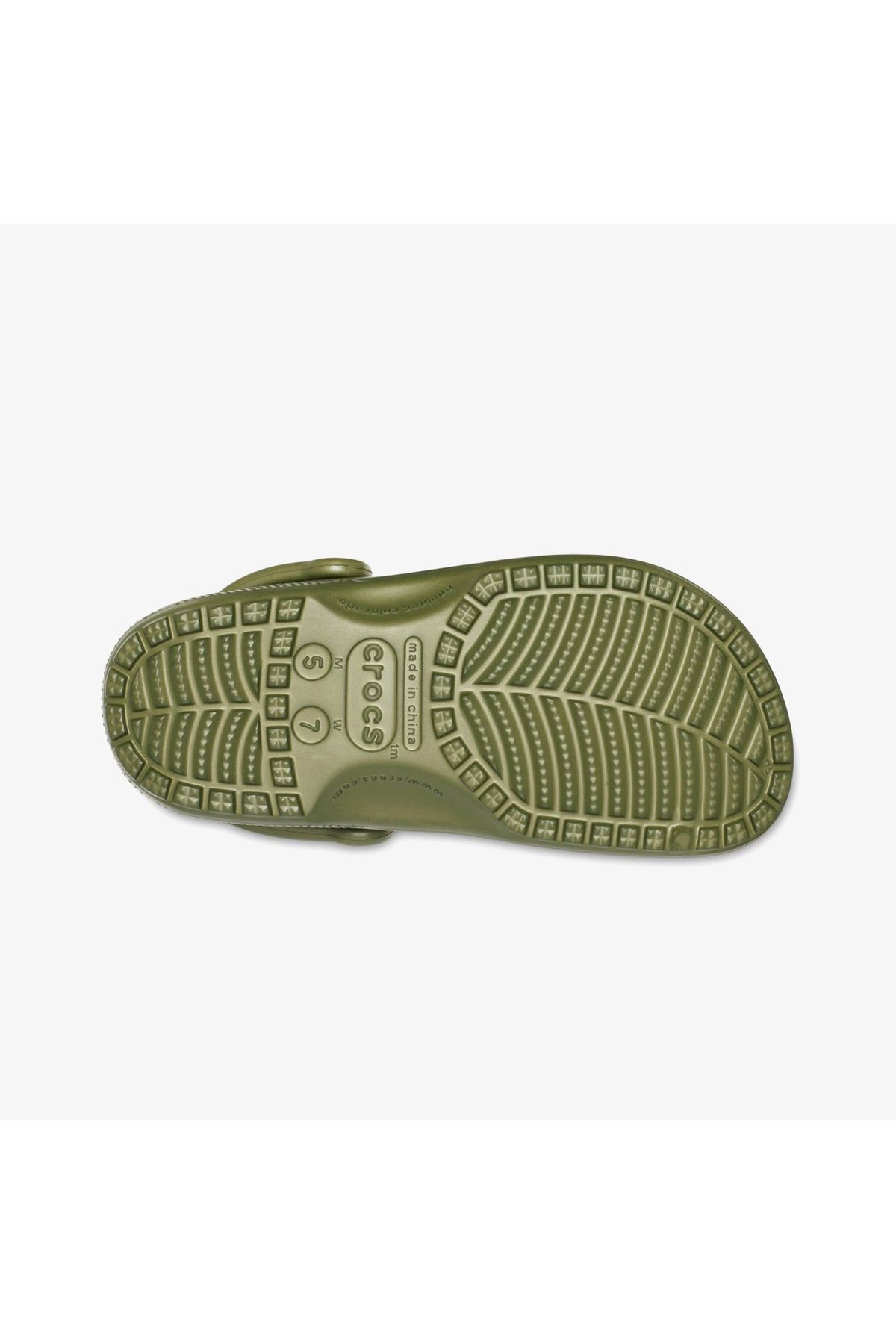 Crocs-Classic Unisex Green Slippers 7
