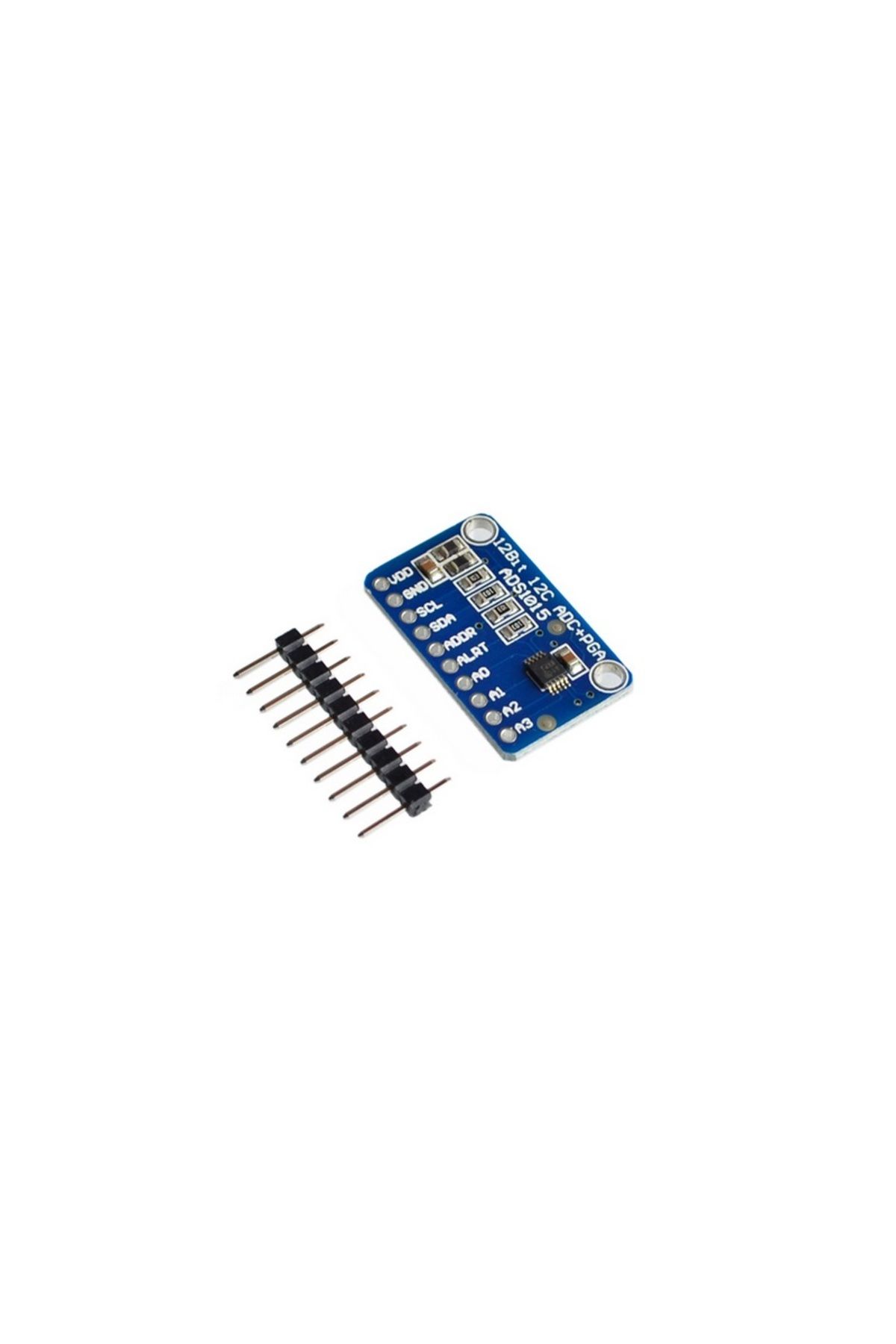 OEM-4-channel Amplifier Module, 2V to 5.5V, ADS1015, I2C for Arduino RPI 1