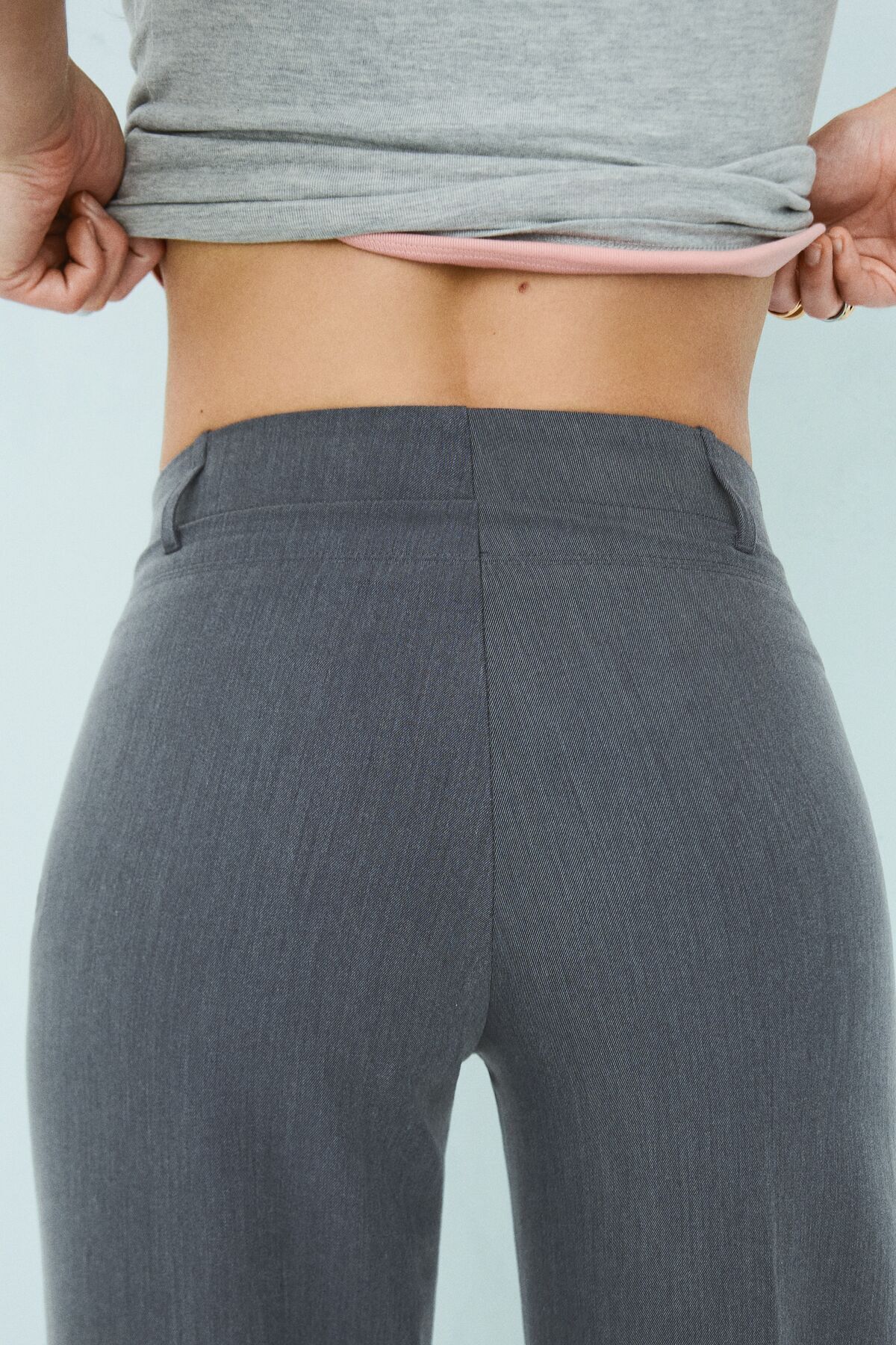 Bershka Geniş paça pantolon
