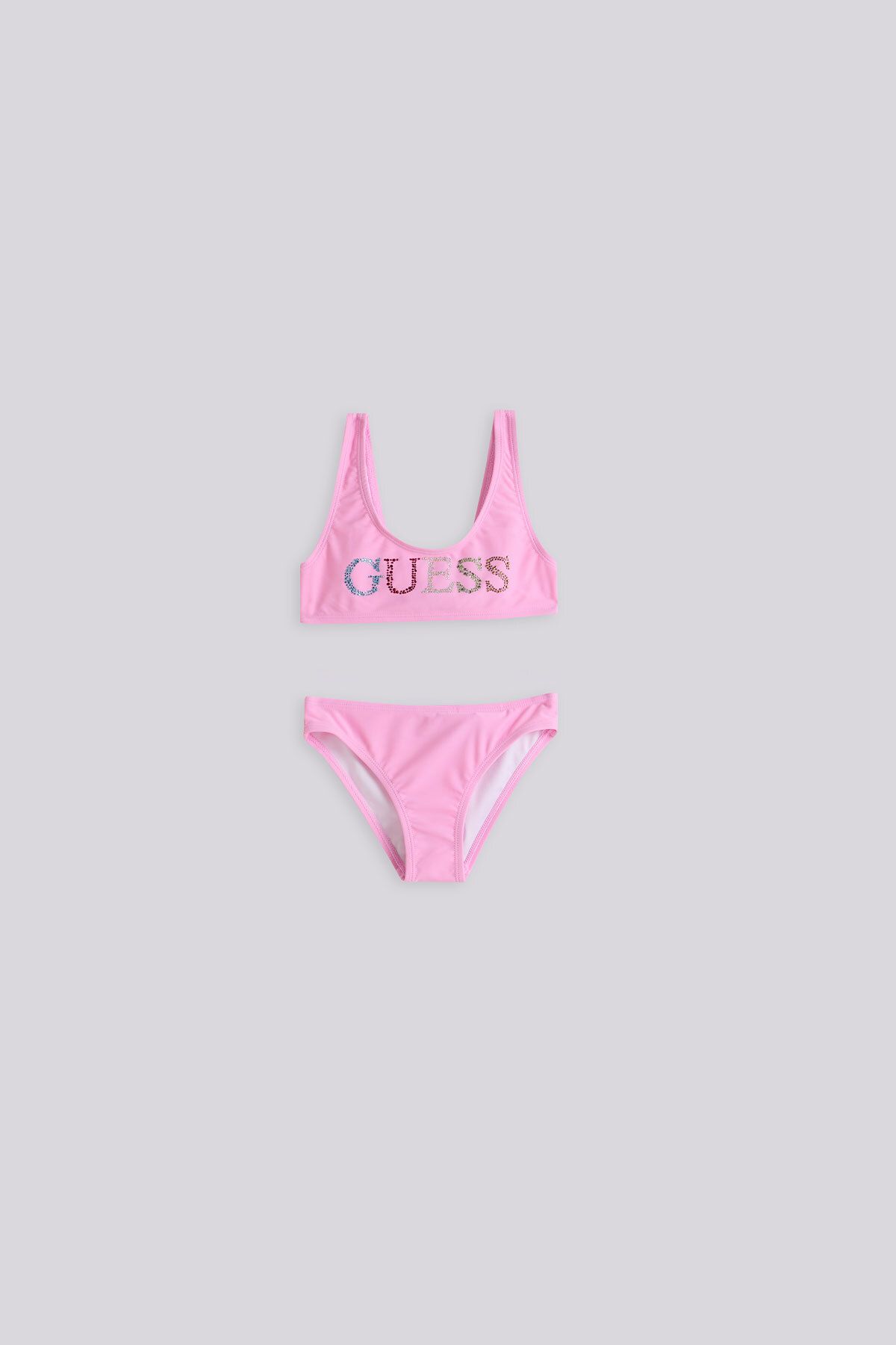 Guess-Girl Pink Bikini 1