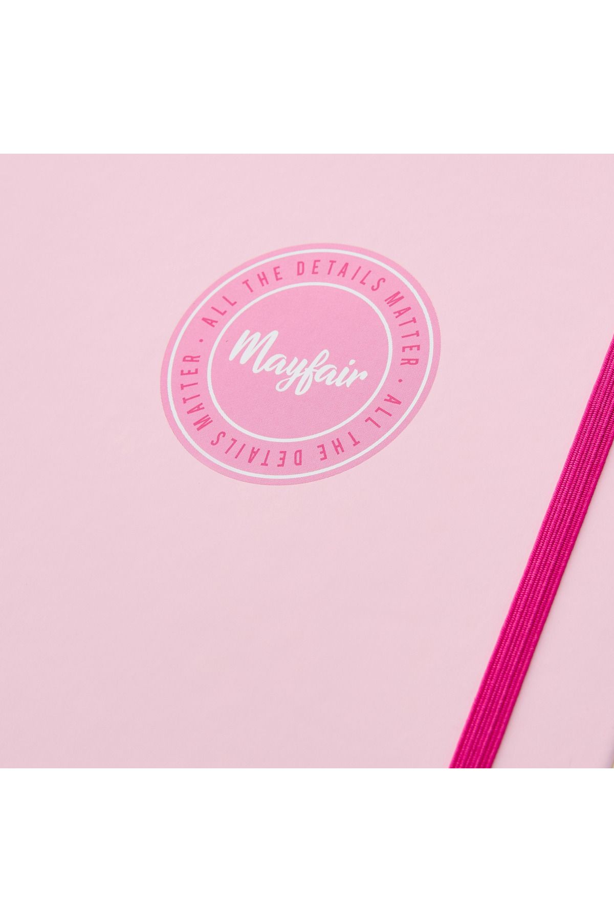 Mayfair-Slogan Print Spiral Notebook 4