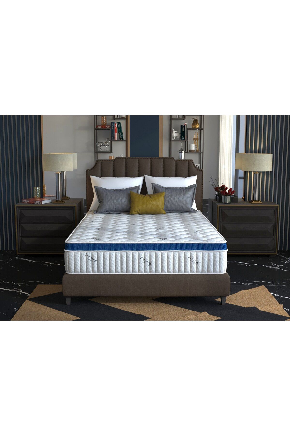 Somnart-Somnomed Complete Care 4Family spring mattress 140x200, height 26 cm, memory foam 3