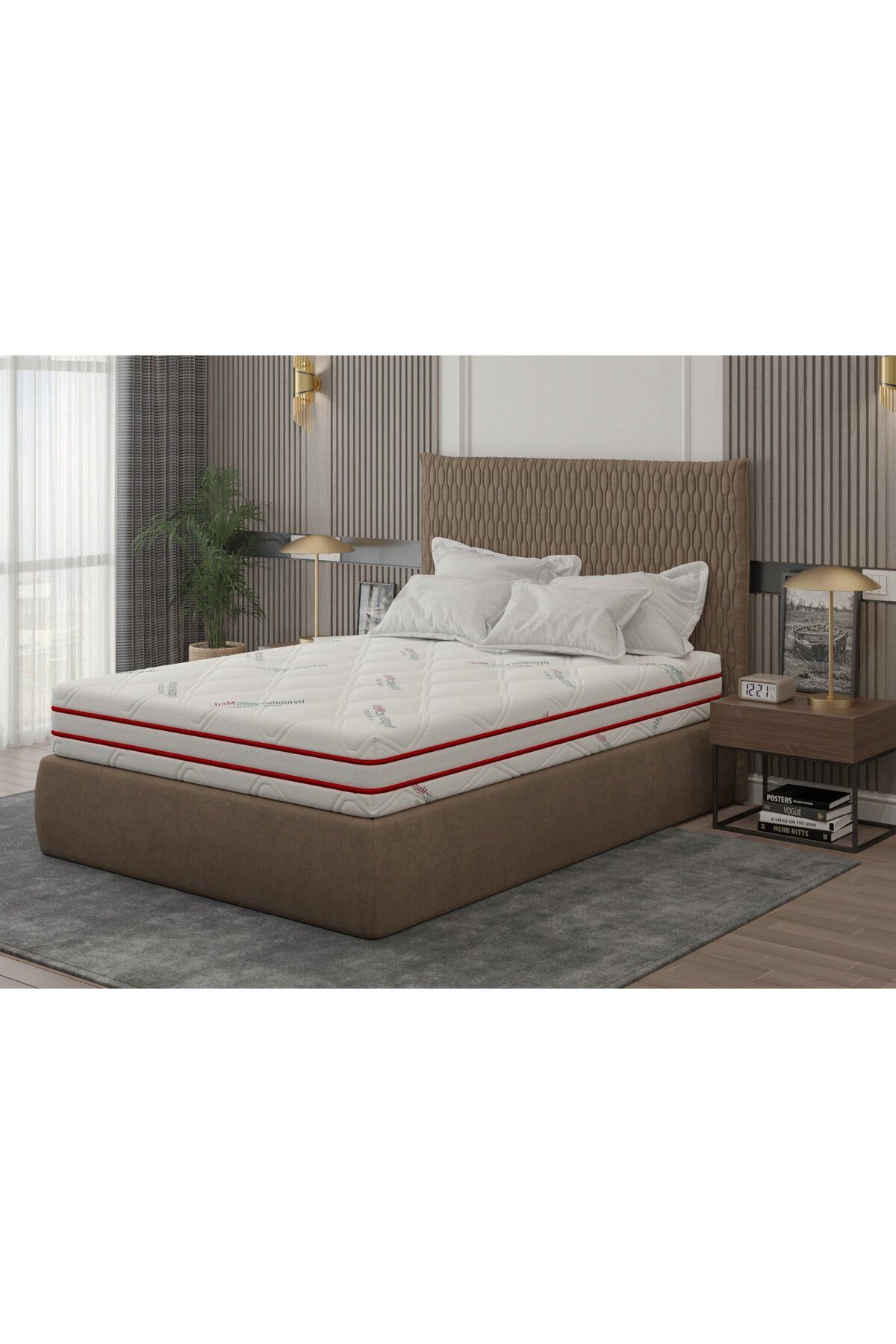 Somnart-Memory HypoallergenicMed Antibacteria 90x200 memory mattress, height 18 cm 1
