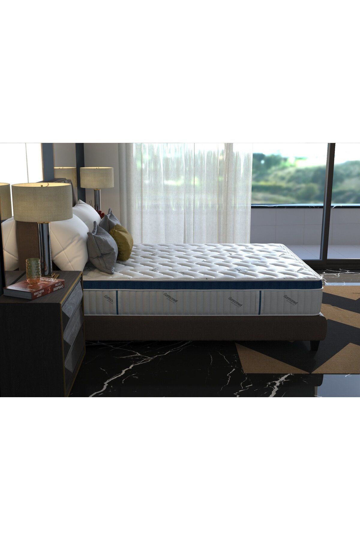 Somnart-Somnomed Complete Care 4Family spring mattress 140x200, height 26 cm, memory foam 4