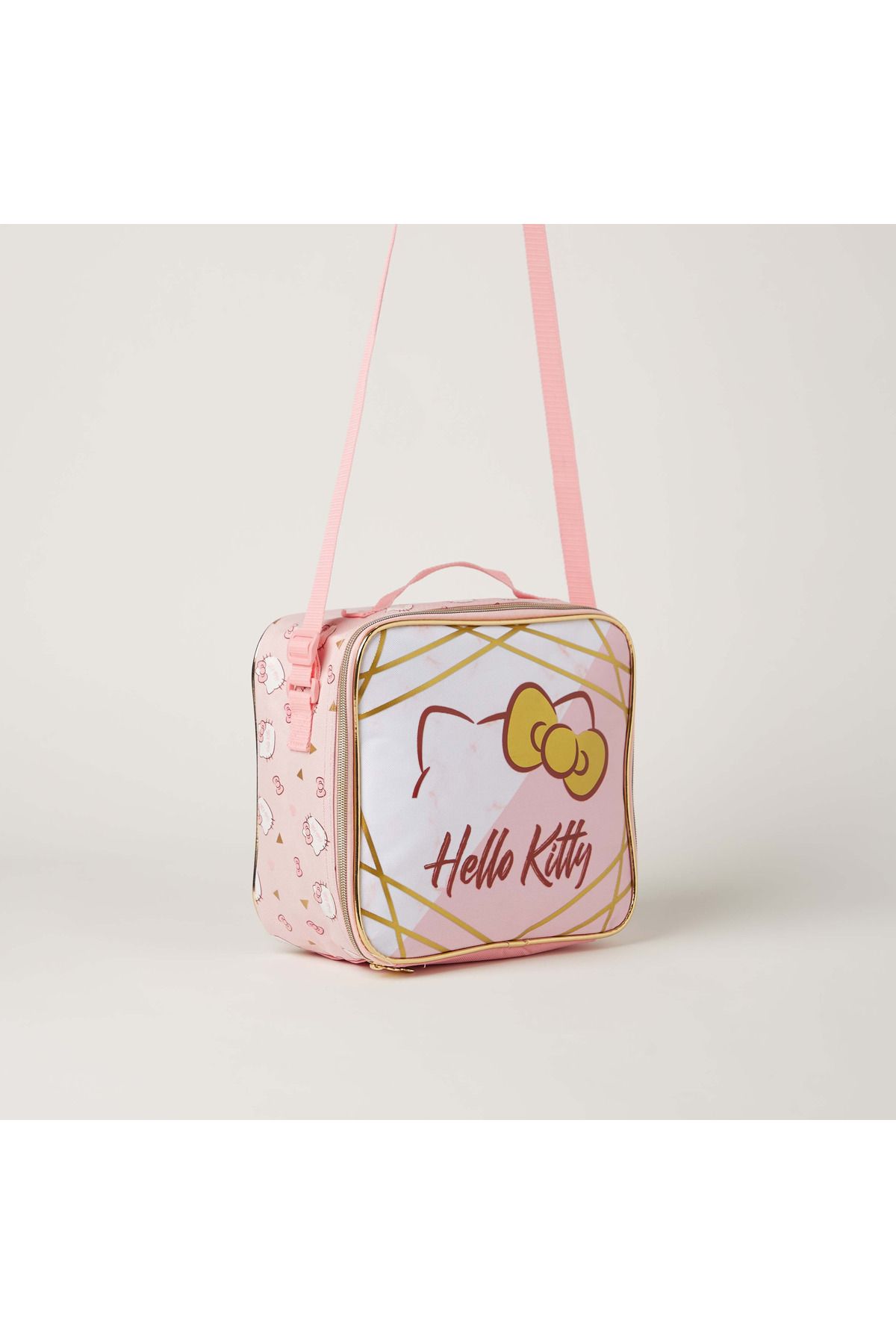 Hello Kitty-Printed Insulated Lunch Bag with Adjustable Strap 2