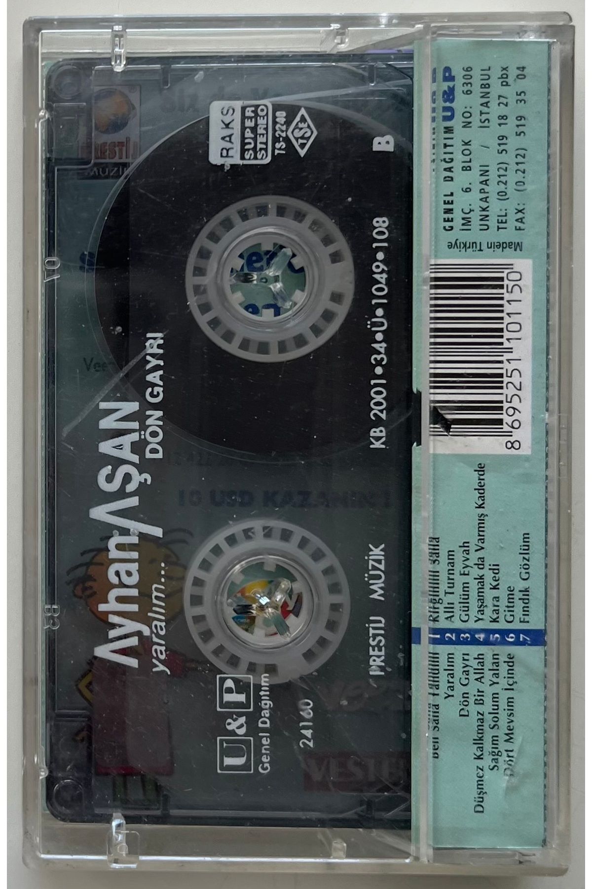 Plakevi İzmir-Ayhan Aşan Let's Break Don'T Turn Non-Cassette (Original Period Edition Cassette) 2