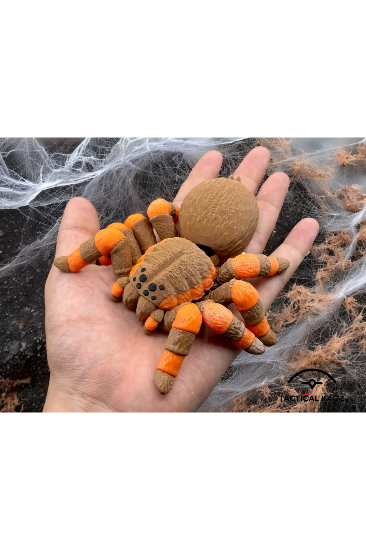 Vogelspinne-Figur – Detailliertes 3D-gedrucktes Deko-Modell (13 cm)