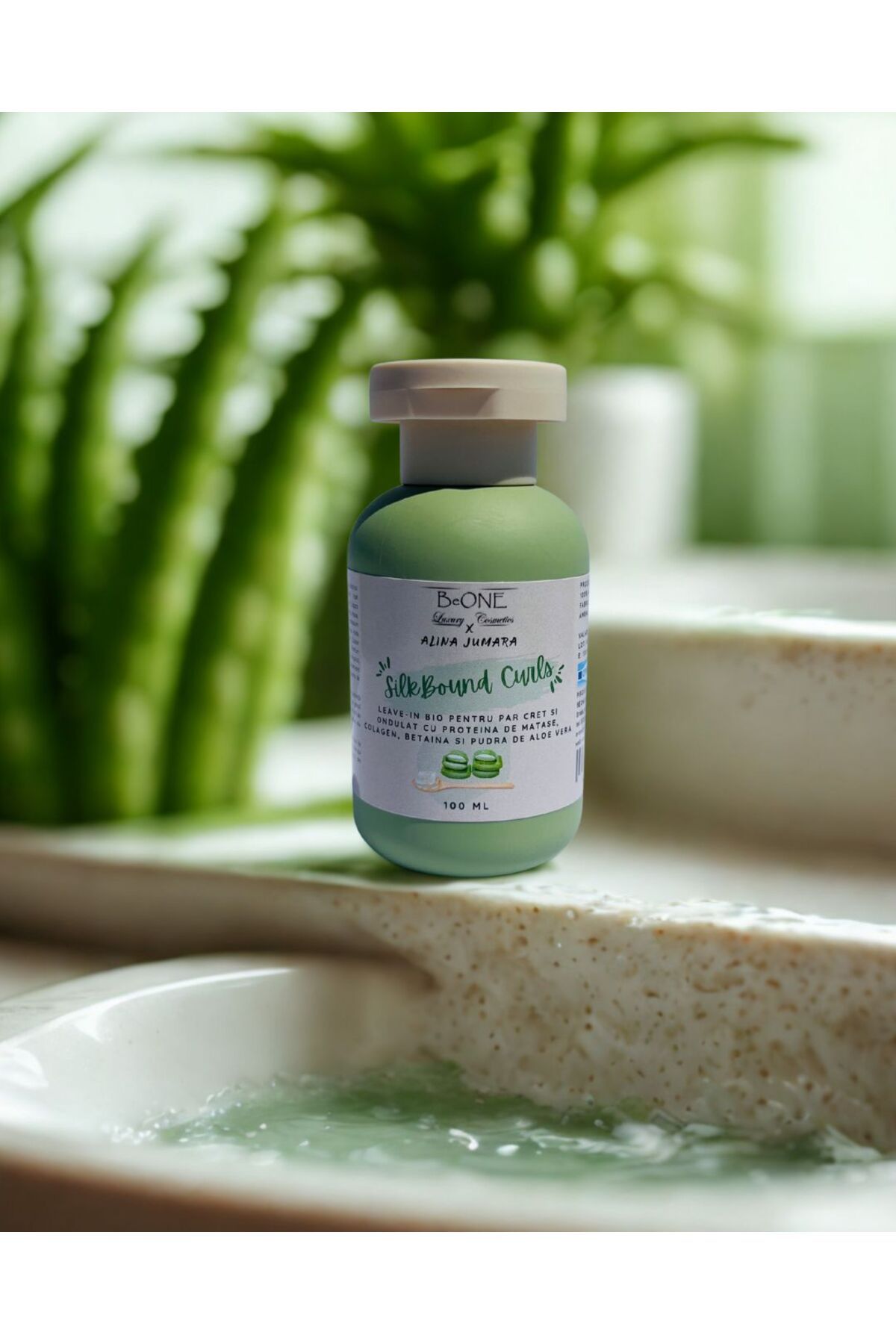 BeOne Cosmetics Silkbound Curls – Leave-in Bio Pentru Par Cret Cu Proteina De Matase, Colagen, Betaina Si Aloe Vera - One Size
