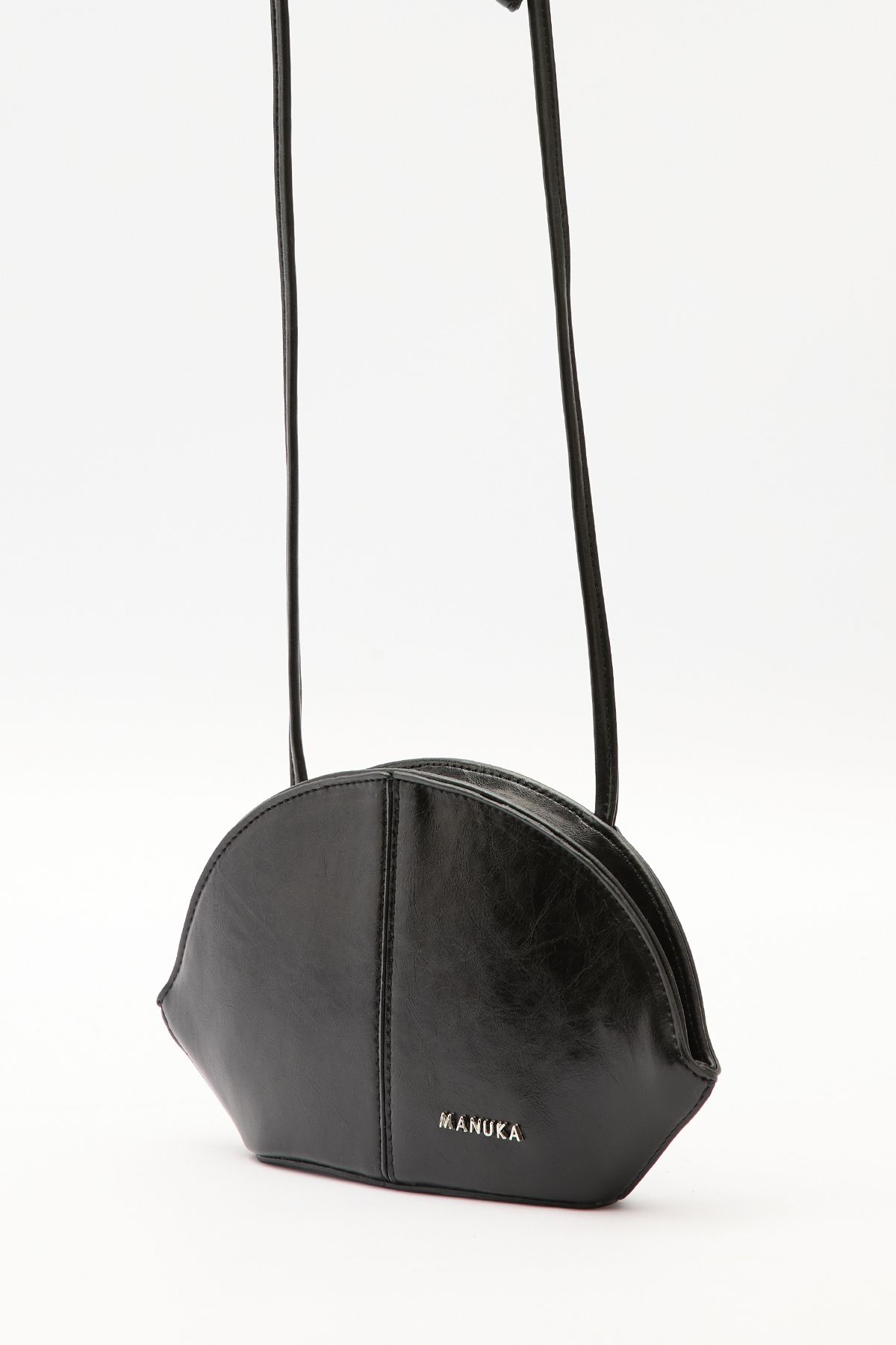 Manuka-Polly Binding Detail Bag Black Truffle 3