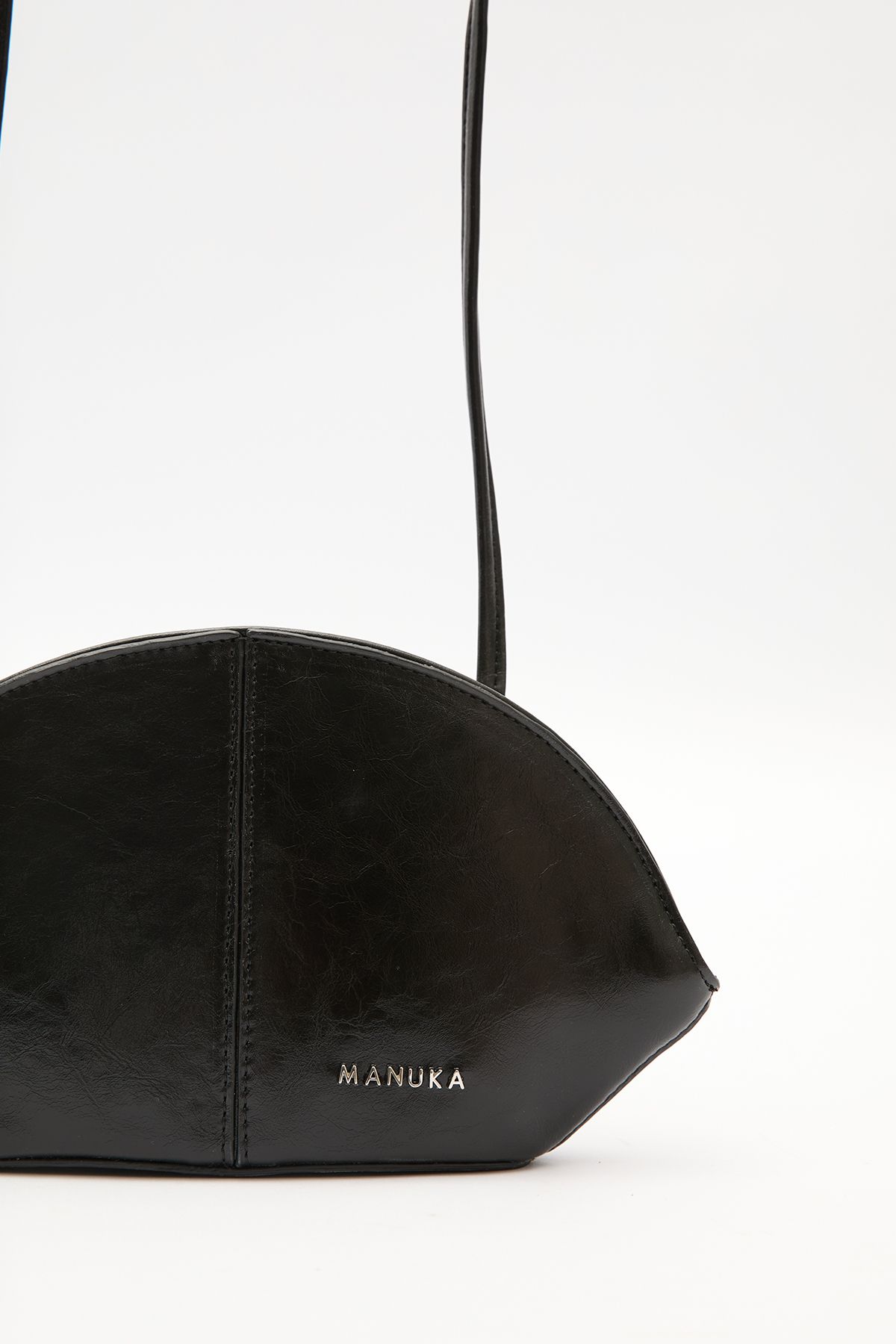 Manuka-Polly Binding Detail Bag Black Truffle 2