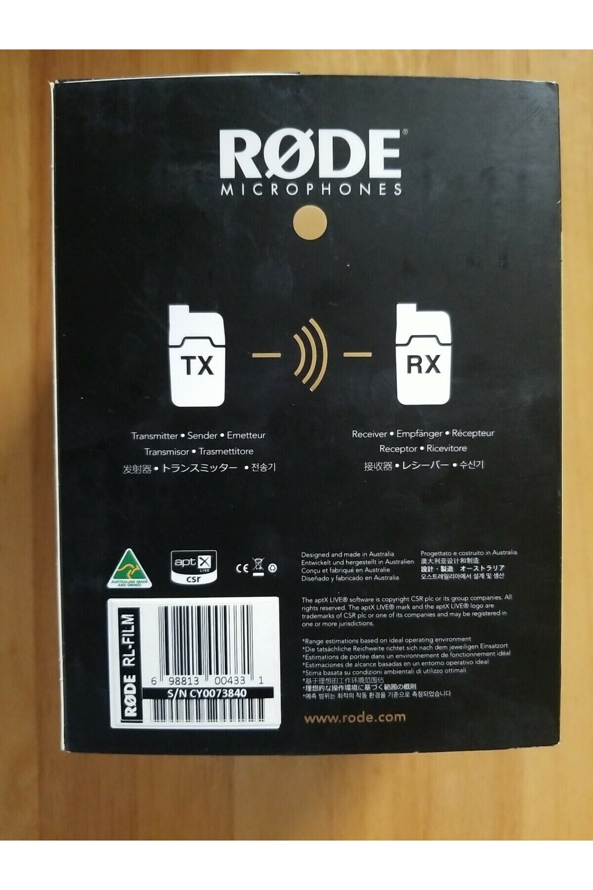Rode-RodeLink Wireless Audio Filmmaker System with Lavalier Microphone 4