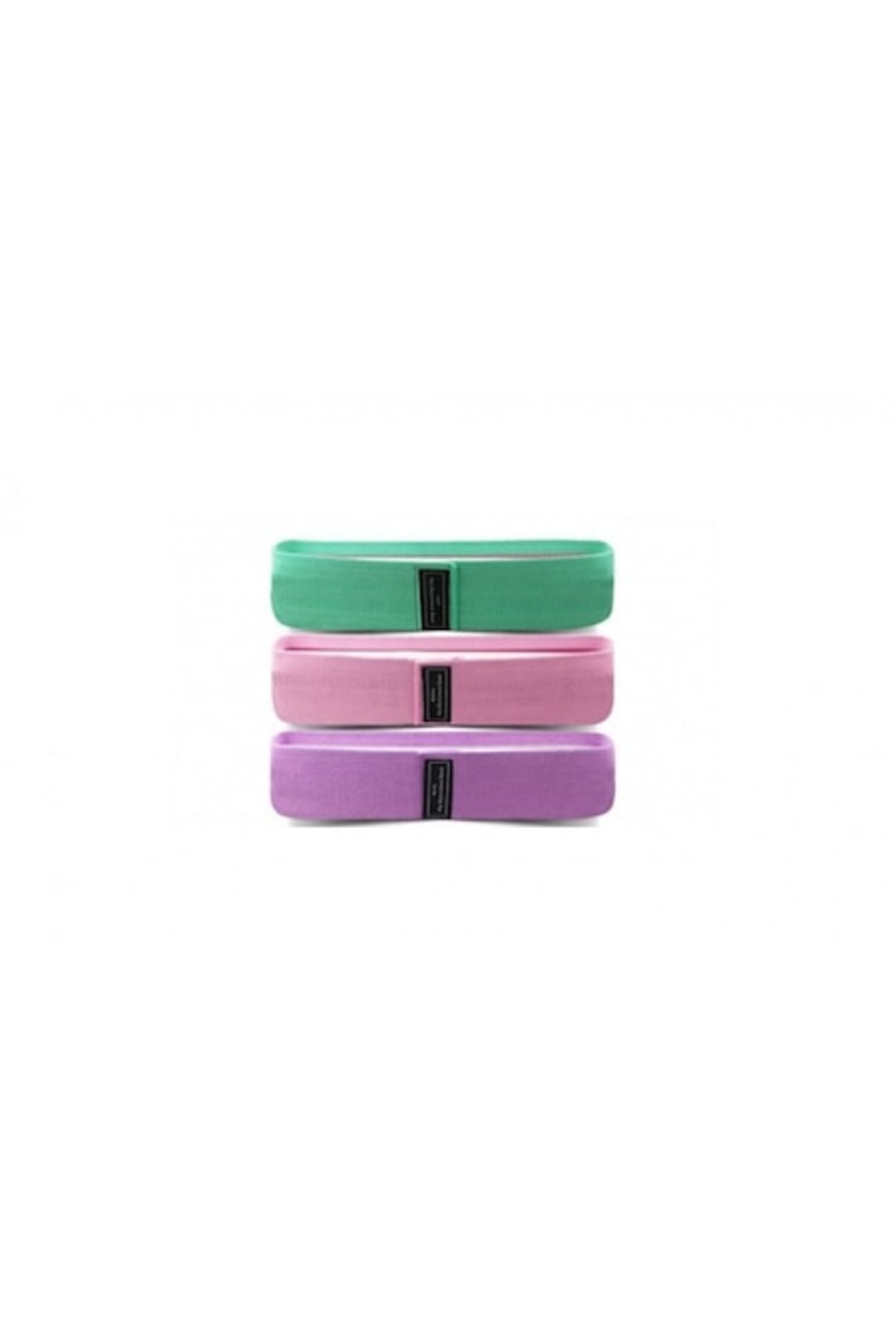 OEM-Set 3 benzi elastice, bumbac și latex, 3 niveluri de rezistență, multicolor 1