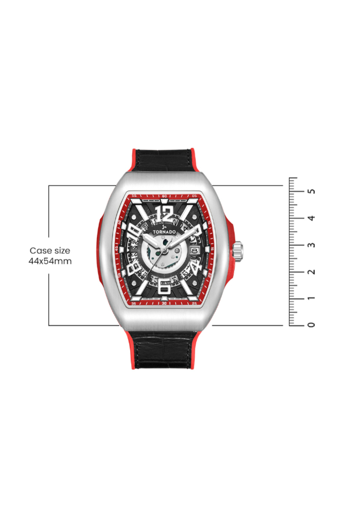 Tornado-Xenith Men's Analog Black Dial Watch - T25301-slbbr 6