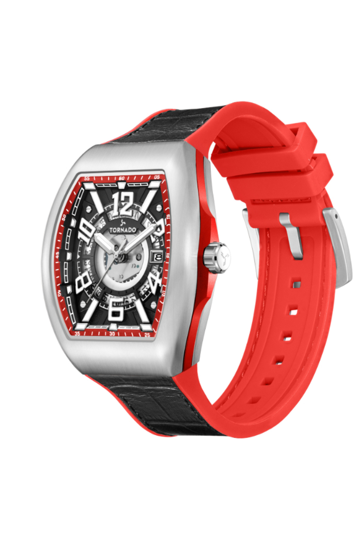 Tornado-Xenith Men's Analog Black Dial Watch - T25301-slbbr 2