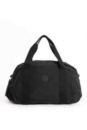 Sanmorris Unısex Büyük Boy Siyah Renkli Krinkıl Kumaş Ayakkabı Bölümlü Çapraz...