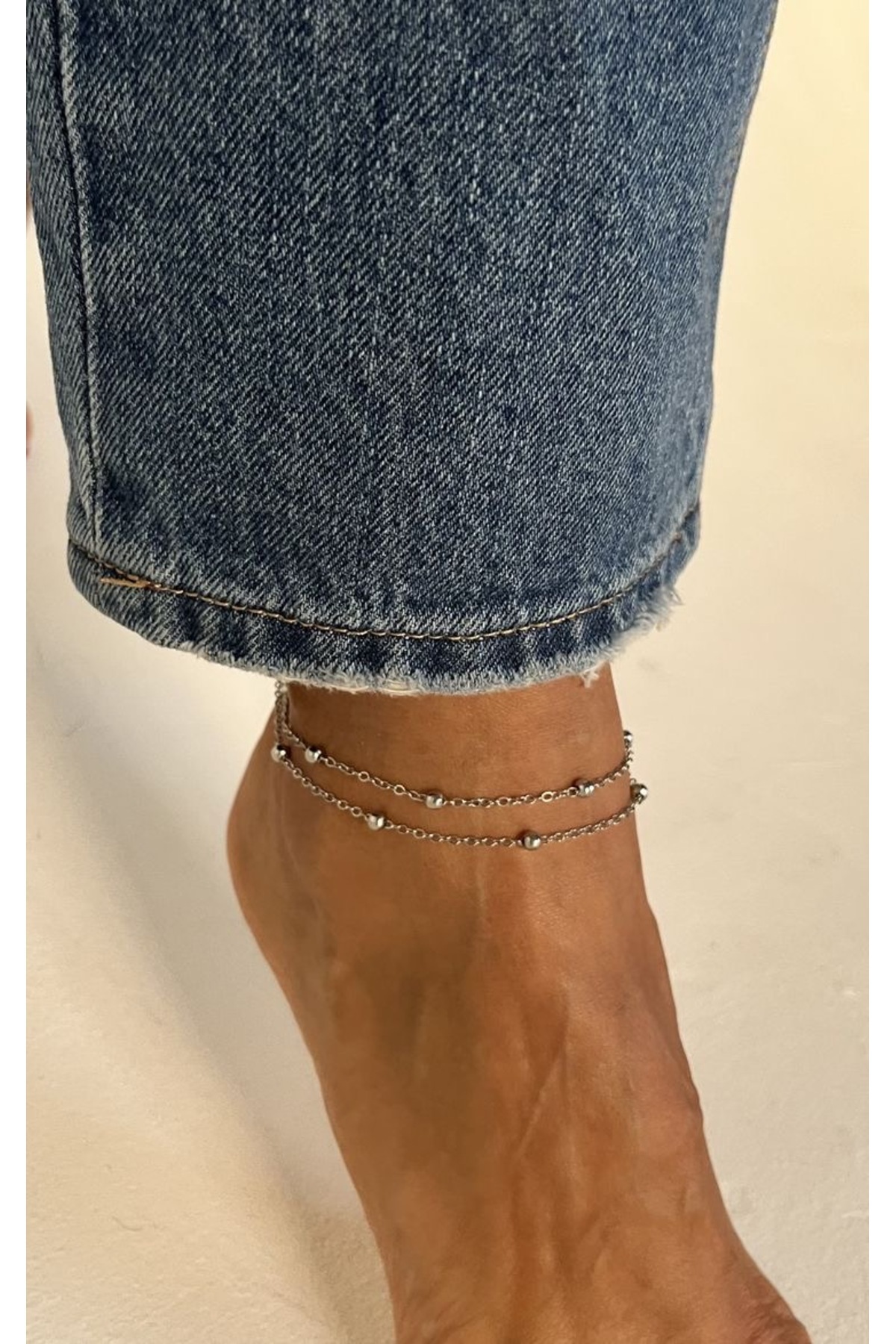 Fiamoss Rodyum kaplama top halhal