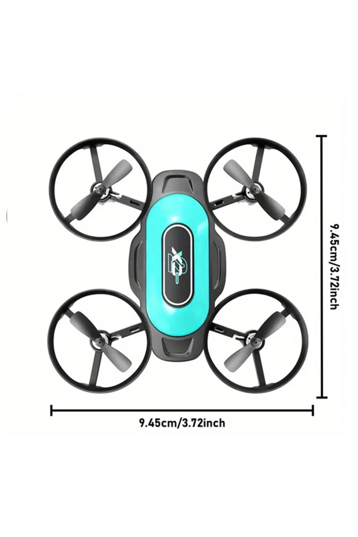 RC-طائرة بدون طيار ذكية تعمل بالتحكم عن بعد مع دوران 360 درجة، 3