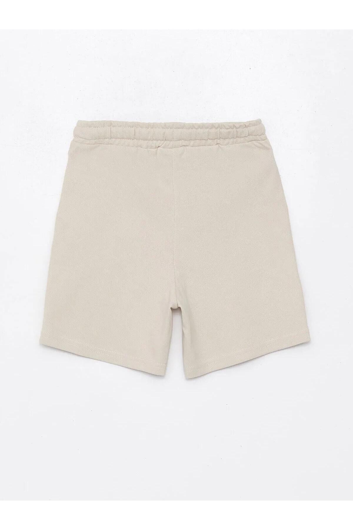 LC Waikiki-Lcw Kids Basic Boy Shorts with Elastic Waist (S5) 3
