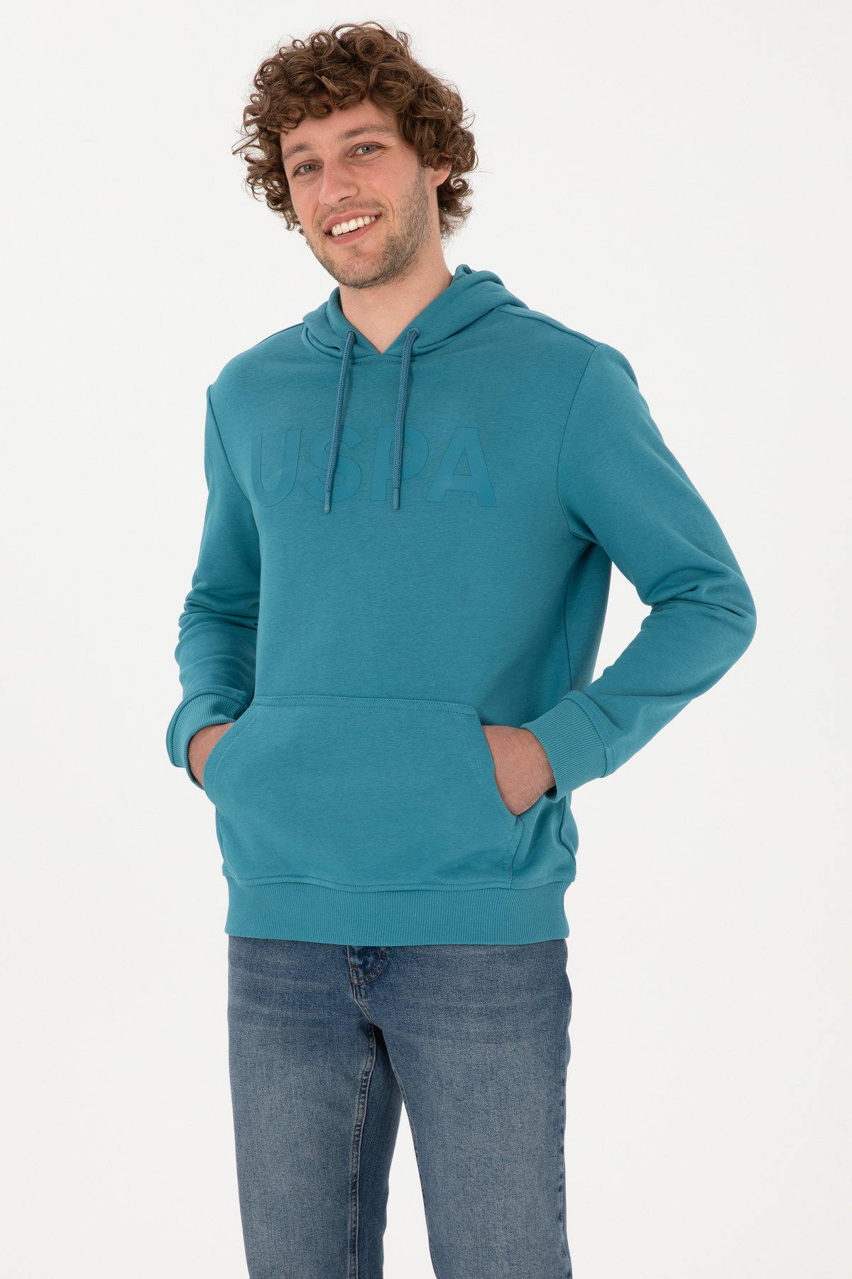 سویشرت مردانه هودی | یو اس پولو U.S. Polo Assn. 926083 TR - تصویر 3