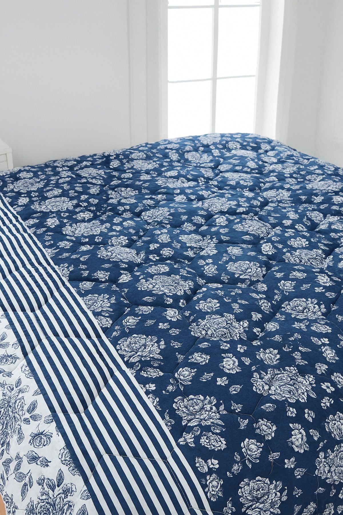 Mislina Home-Cayprus Dublu Matlasat Umplut Pique 4 Sezoane Honeycomb Dsn | Cadou husă de pernă |   200x230 cm 4