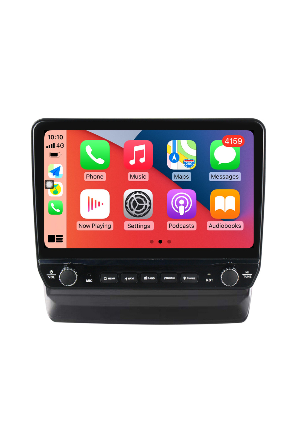 navi-it-Dedicated navigation D-Max 2020 with rotary buttons model 2024, 4 GB RAM 64 ROM, Quadcore, Android 13, 2
