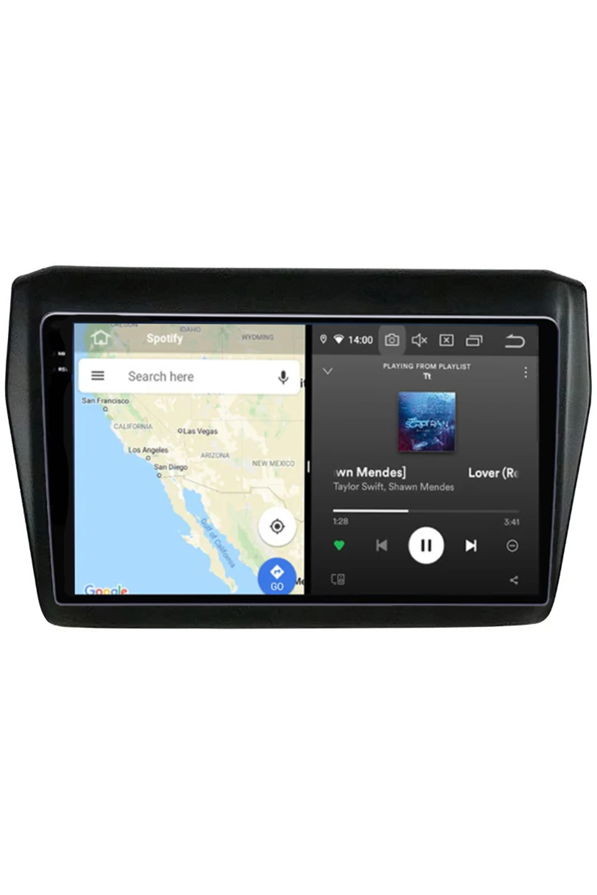 navi-it-Navigation compatible with Suzuki Swift 2017-2020, 4GB RAM 64GB ROM, Octacore, Android 13, QLE Display 3