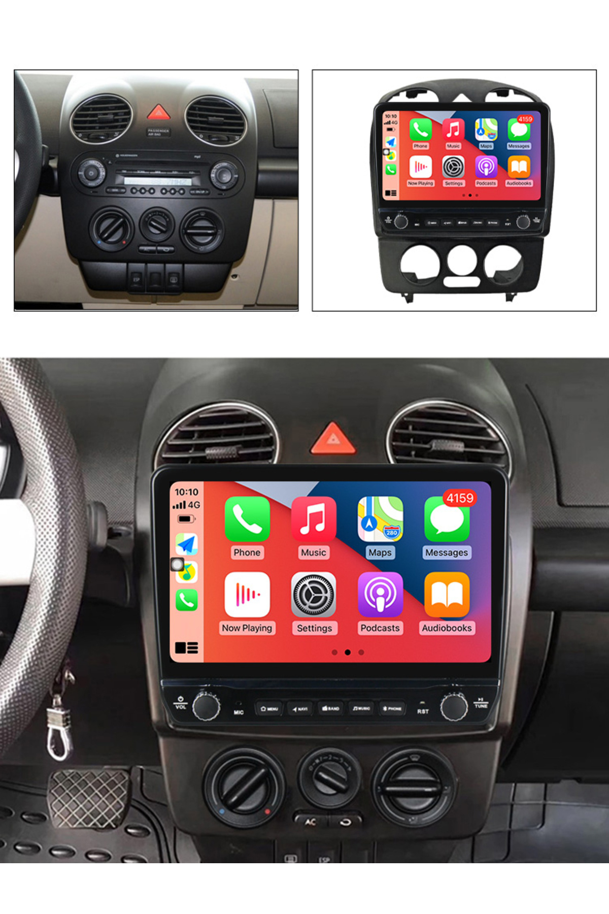 navi-it-Beetle dedicated navigation with rotary buttons model 2024, 4 GB RAM 64 ROM, Quadcore, Android 13, Dis 3