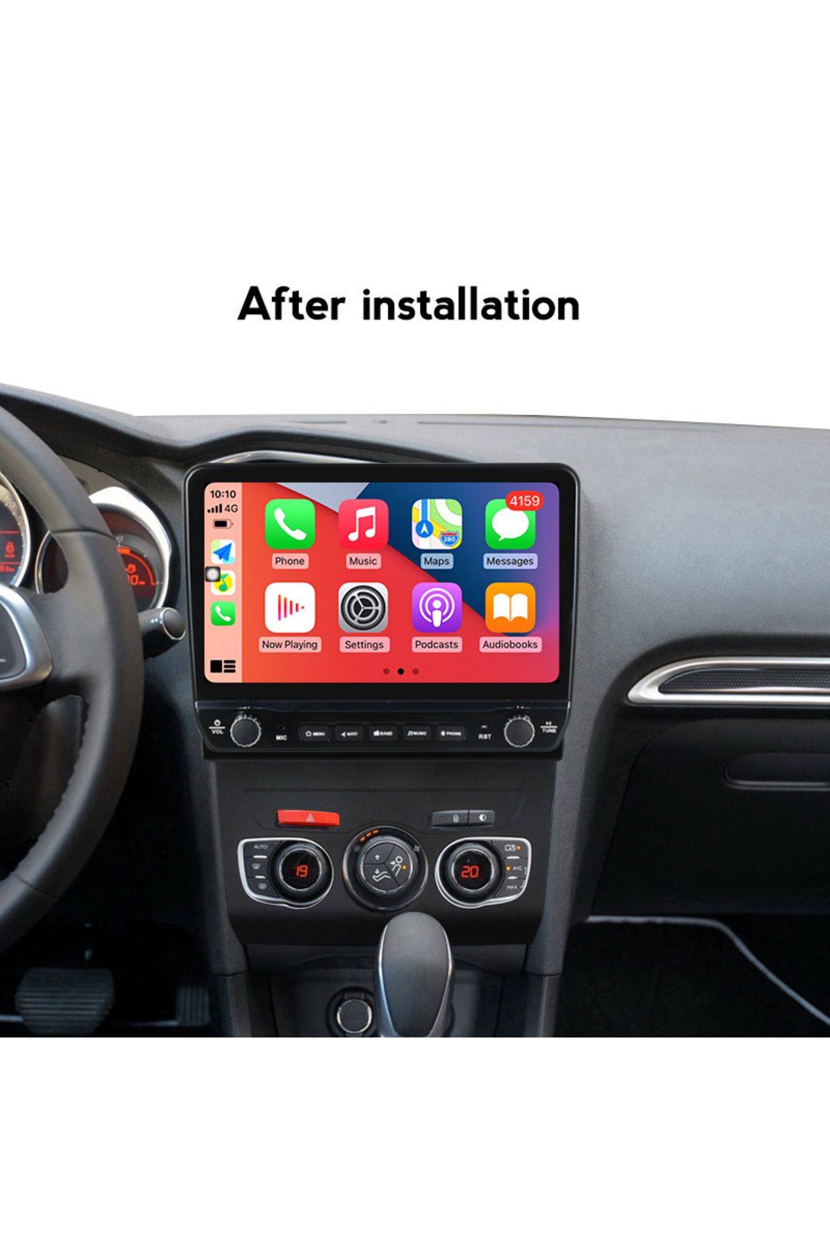 navi-it-Dedicated navigation C4L 2013-2016 with rotary buttons model 2024, 4 GB RAM 64 ROM, Quadcore, Android 2