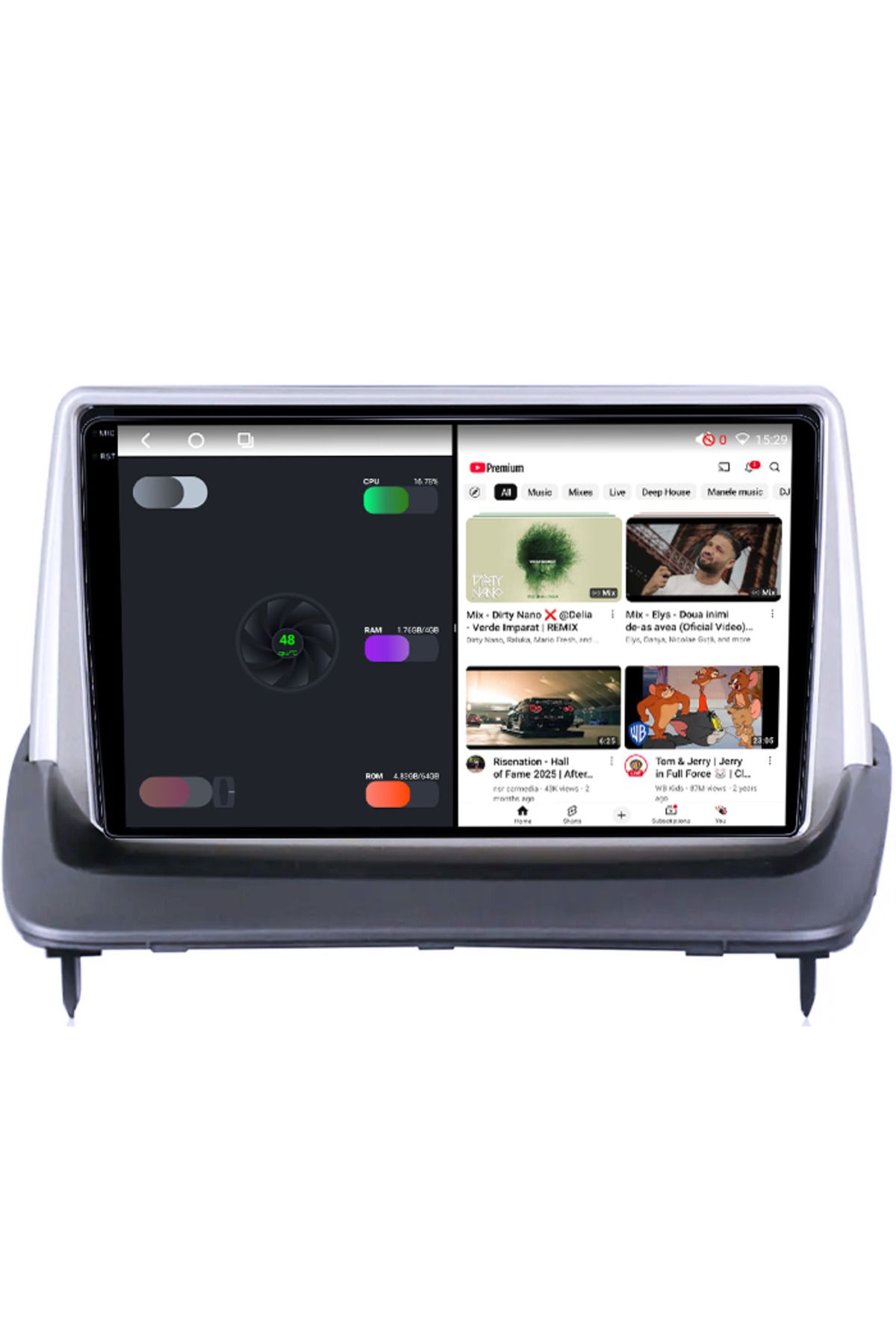 navi-it-Navigatie dedicata Volvo S40, C30, C70, 4GB RAM 64GB ROM, Octacore, Android 14, Display QLED 1K 9", 3