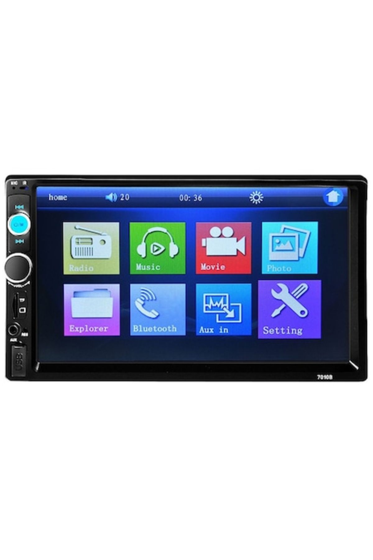 navi-it-MP3, MP5 Player Auto 7010B 2DIN, Ecran 7'', TouchScreen, Mirrorlink, Camera marsarier si rama, Telec 2