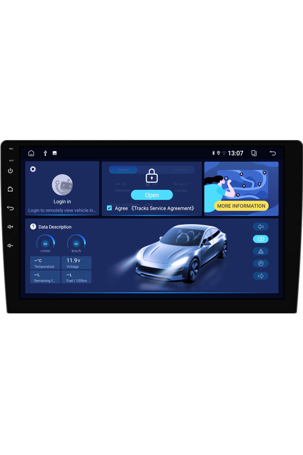 navi-it-Navigatie universala RESIGILATA, 4GB RAM 64GB ROM, Quad Core, Display 9" QLED 1K, Android Auto, Andr 1