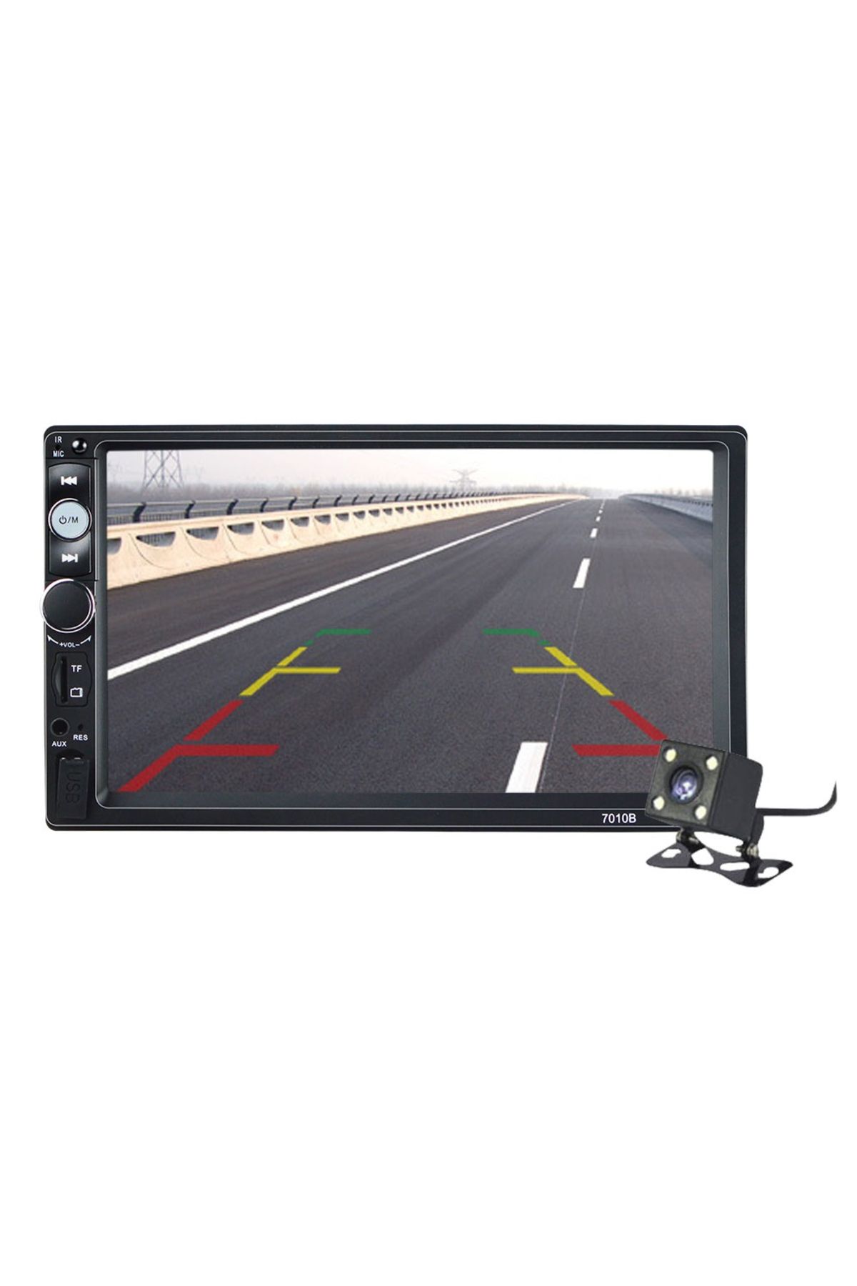 navi-it-Pachet promotional Player Auto MirrorLink MP5 player auto 7010B & Set difuzoare, Rama,Suporti prinde 2