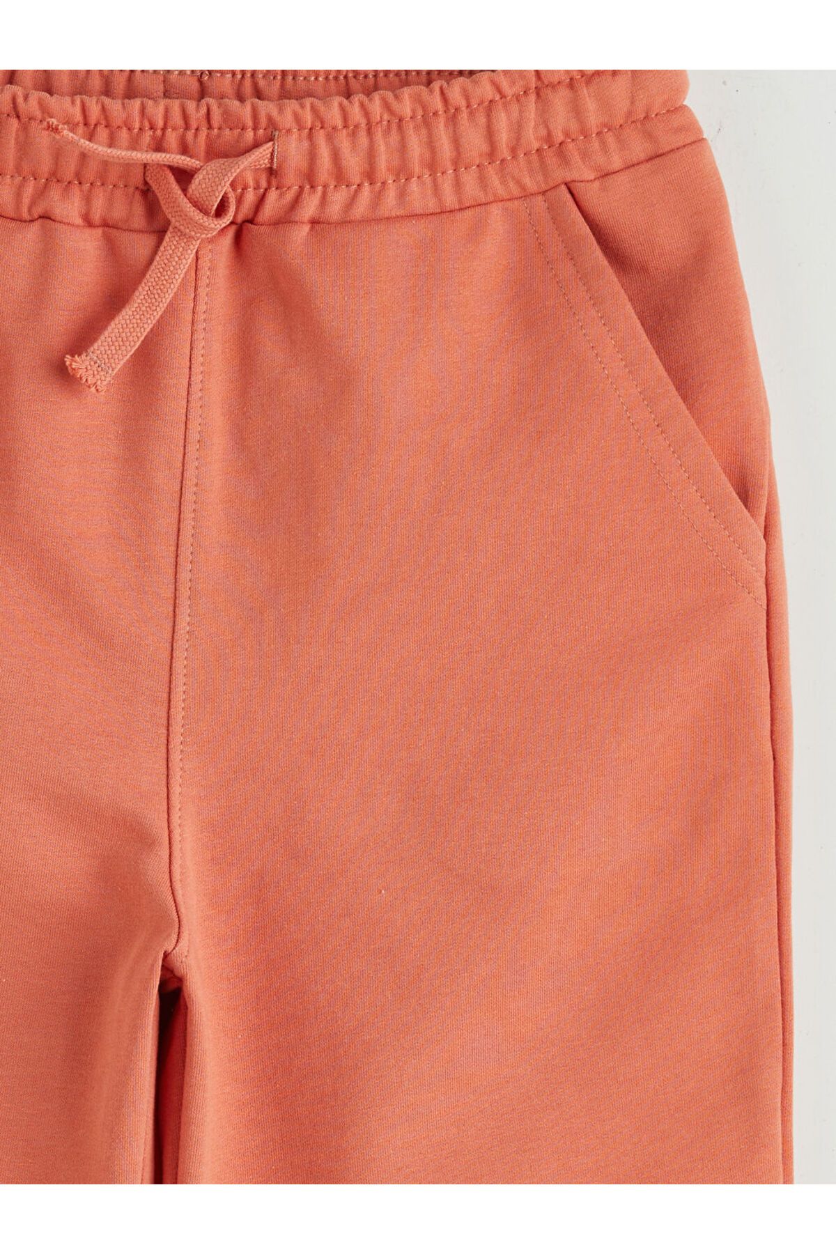 LC Waikiki-Sparkling Selections from Shining Store |   Orange Elastic Waist Boy's Shorts 3