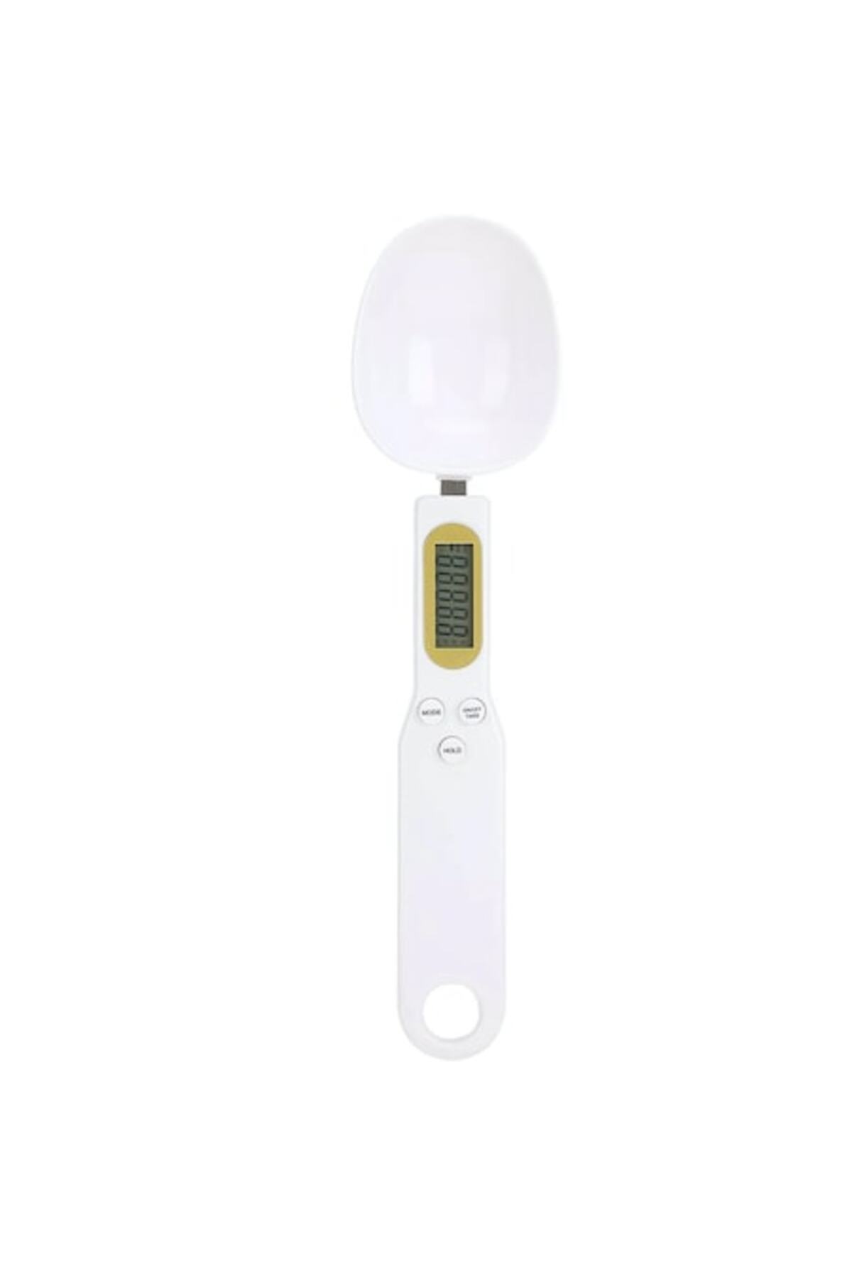 JOZY Cântar Digital De Bucătărie Jozy , Design Practic Cu Lingură, Măsurători Precise 0,1 G, Alb - One Size