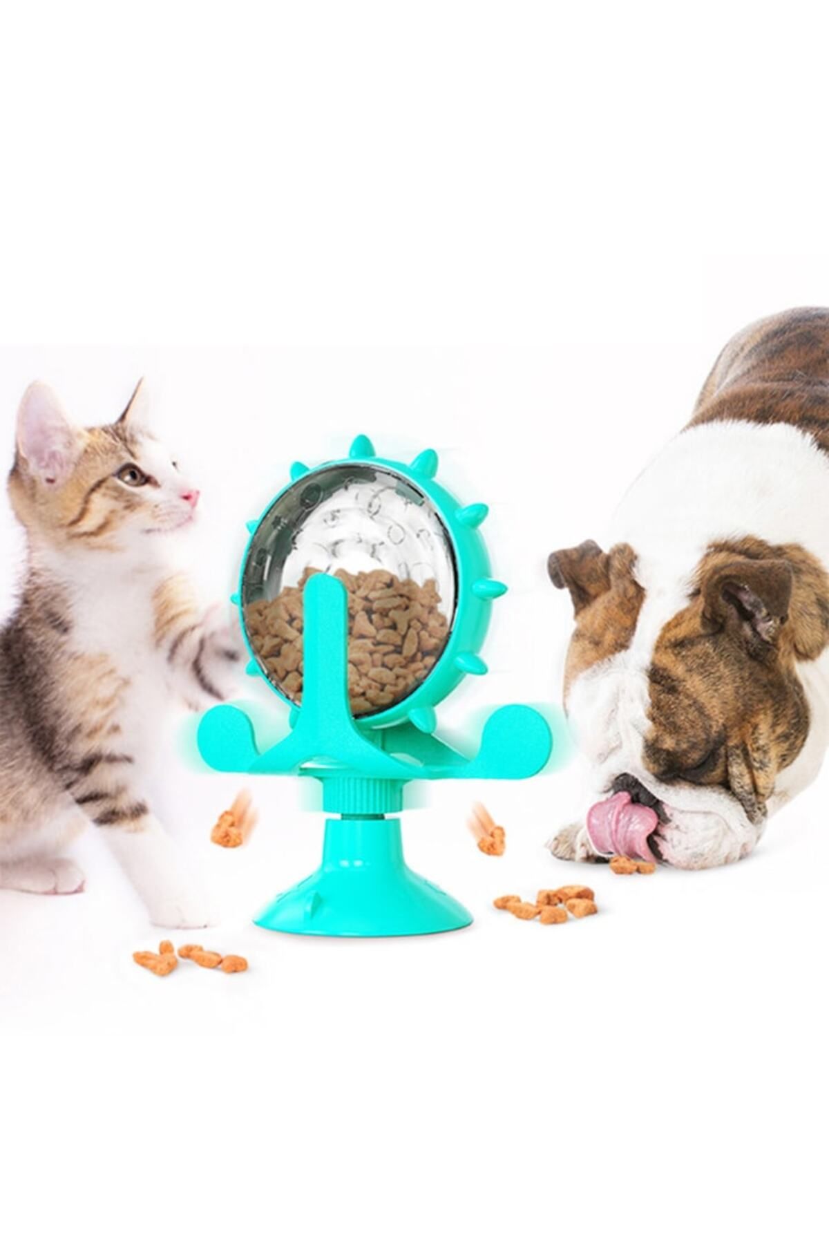 SMART GADGETS C&A-Interactive Toy for Dogs and Cats, Windmill Design, Reward Release 3