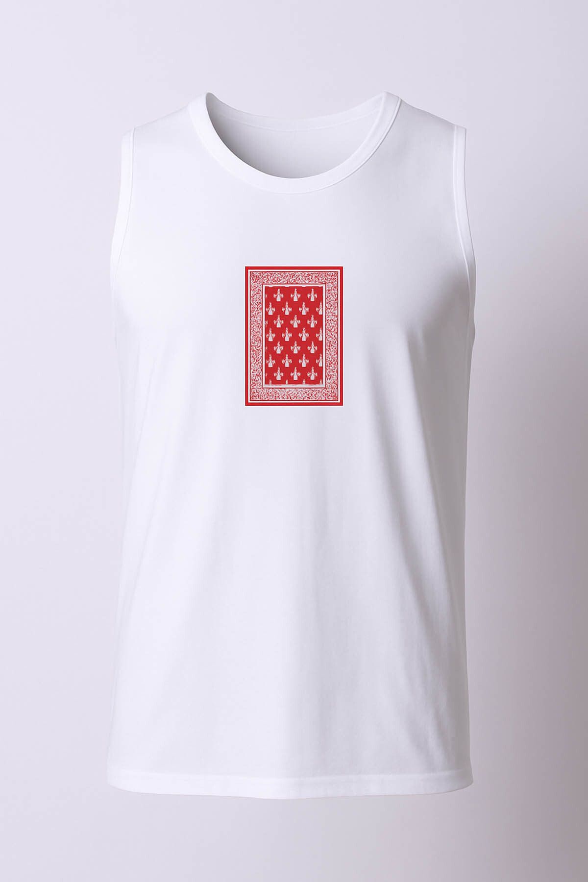 trender-White Men's Tank Top Everythin You Can Print 3
