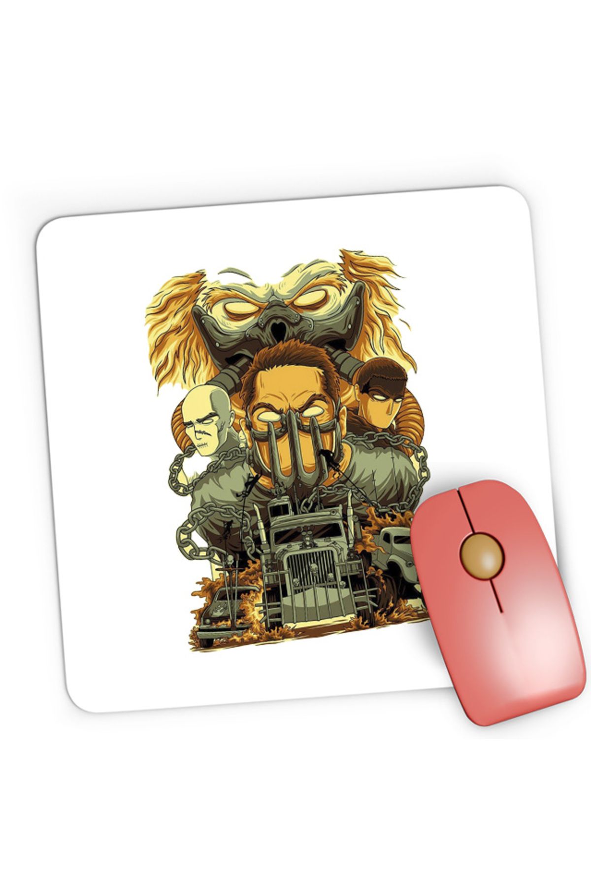 OEM-Mousepad Gaming Mad Max Post Apocaliptic Mel Gibson Societal Collapse, 21x19 cm 2