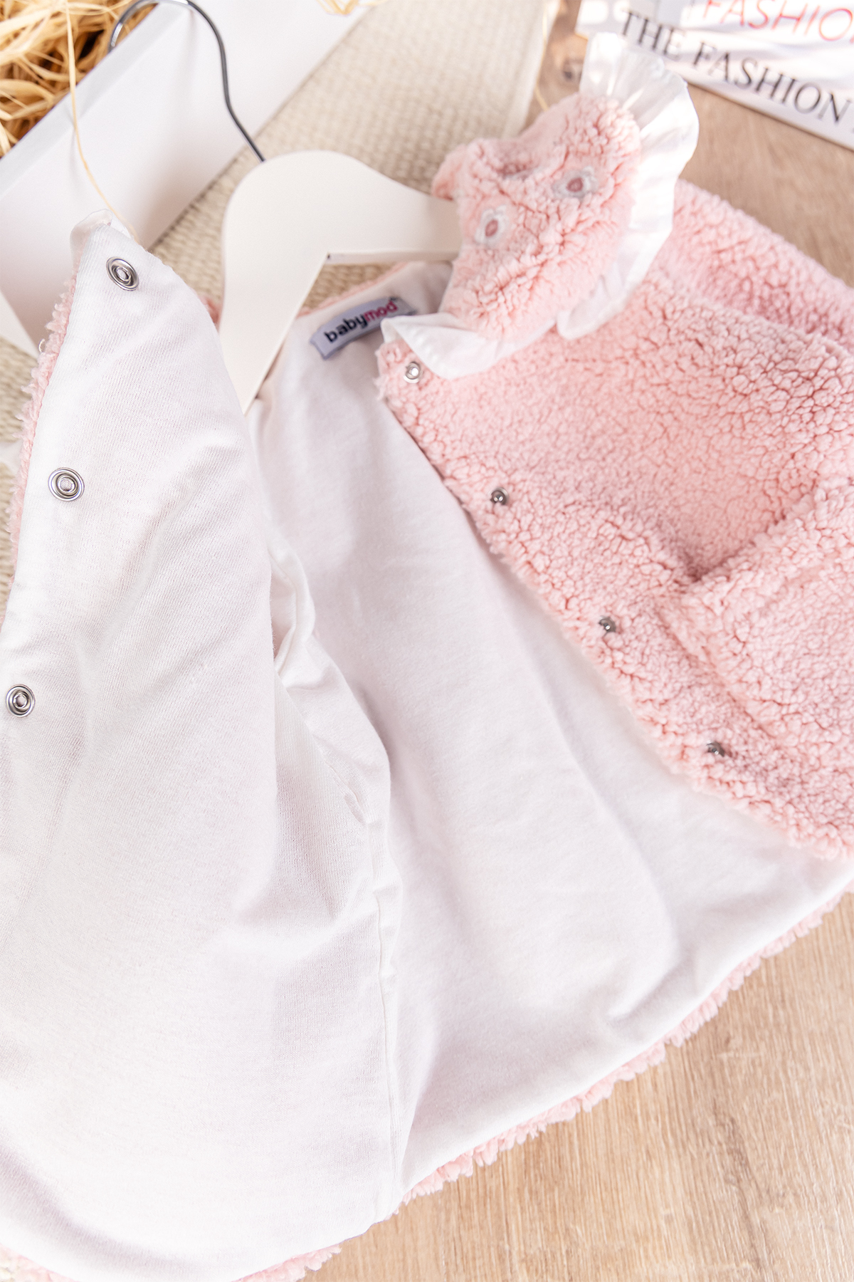 Babymod Welsoft Kışlık Kız Bebek Mont Hırka fotoğrafı 6 (önizleme)