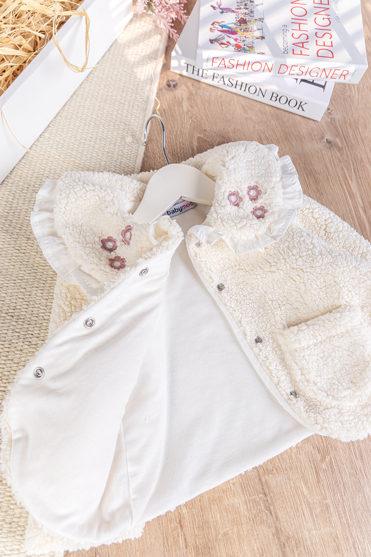 Babymod Welsoft Kışlık Kız Bebek Mont Hırka fotoğrafı 2 (önizleme)