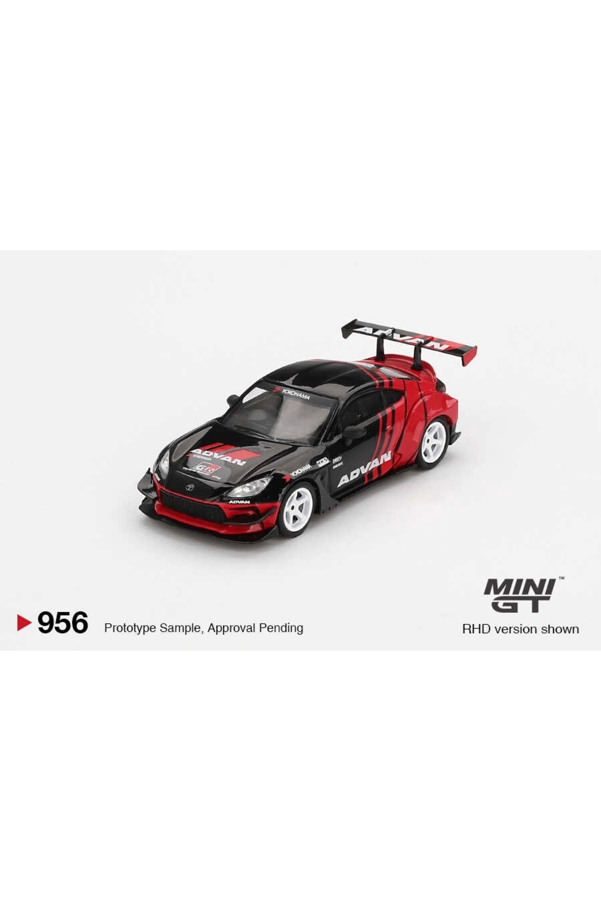 mini gt MGT00956 1/64 Toyota GR86 HKS TYPE R ADVAN 2022 Tokyo Auto Salon fotoğrafı 2 (önizleme)