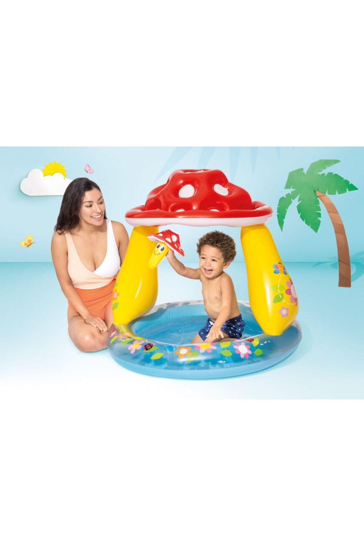 Intex-Piscină gonflabilă Toadstool 127 x 102 x 69 #57114NP 4
