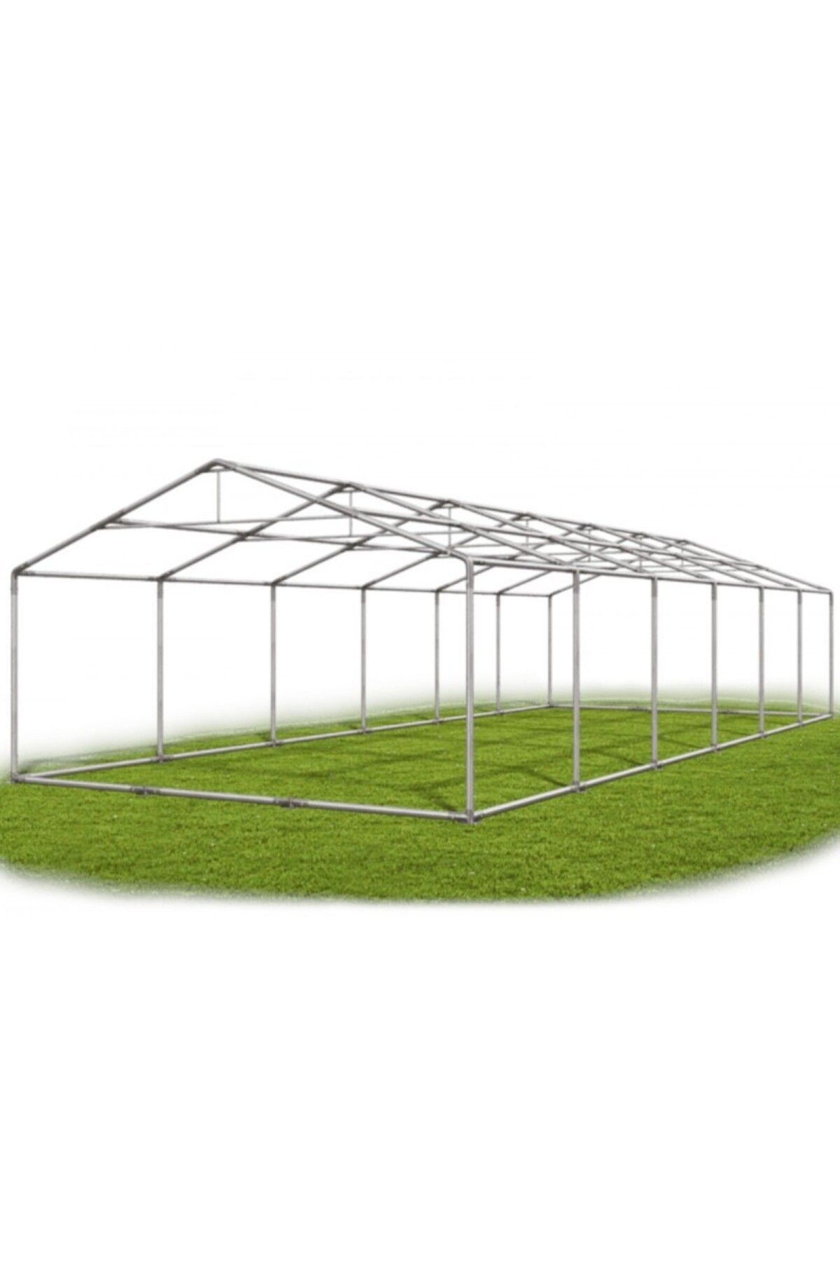 PROCART-Cort evenimente, pavilion 12x6x3,7 m, PVC ignifug, suprafață 72 mp, 12 ferestre 7