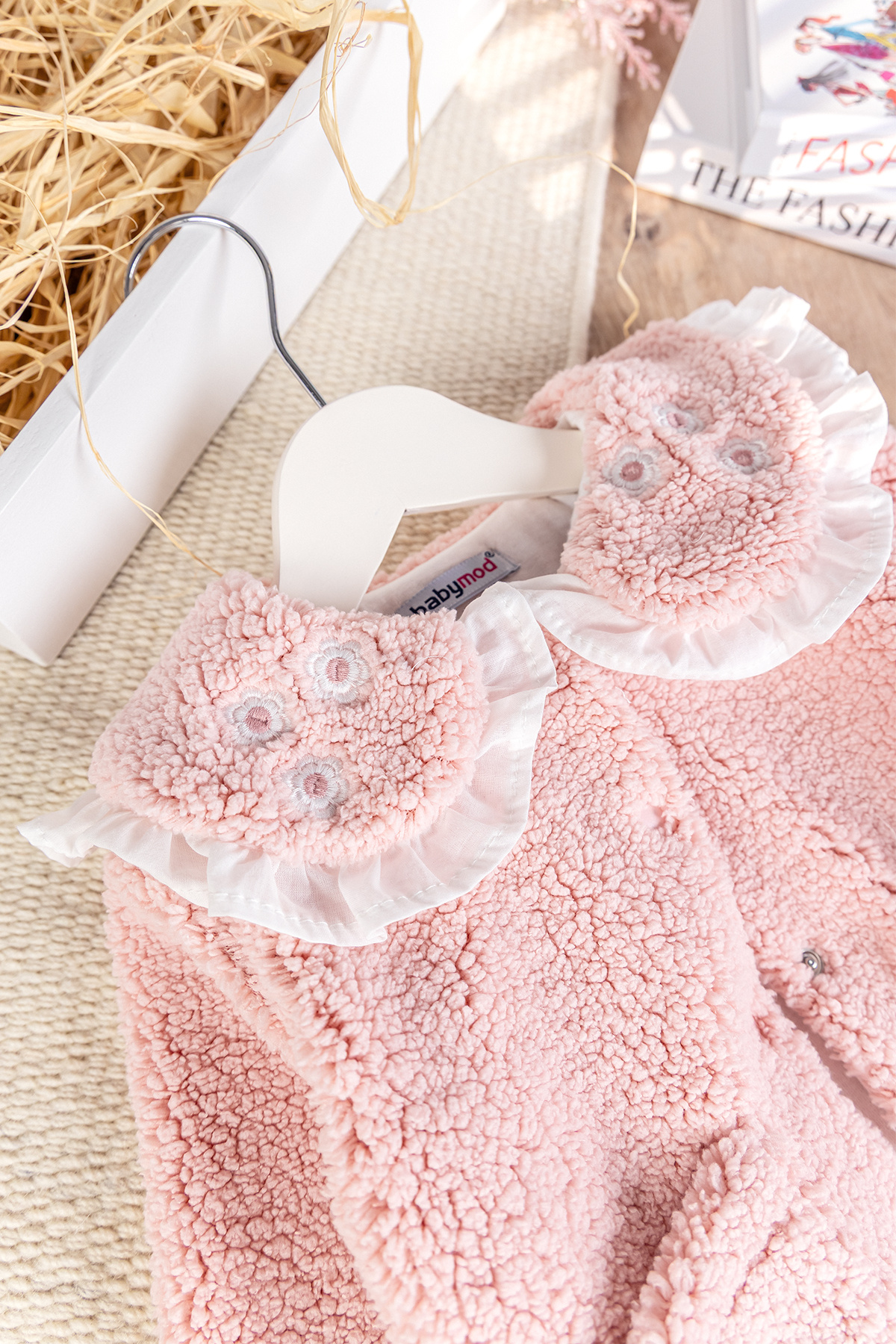 Babymod Welsoft Kışlık Kız Bebek Mont Hırka fotoğrafı 3 (önizleme)