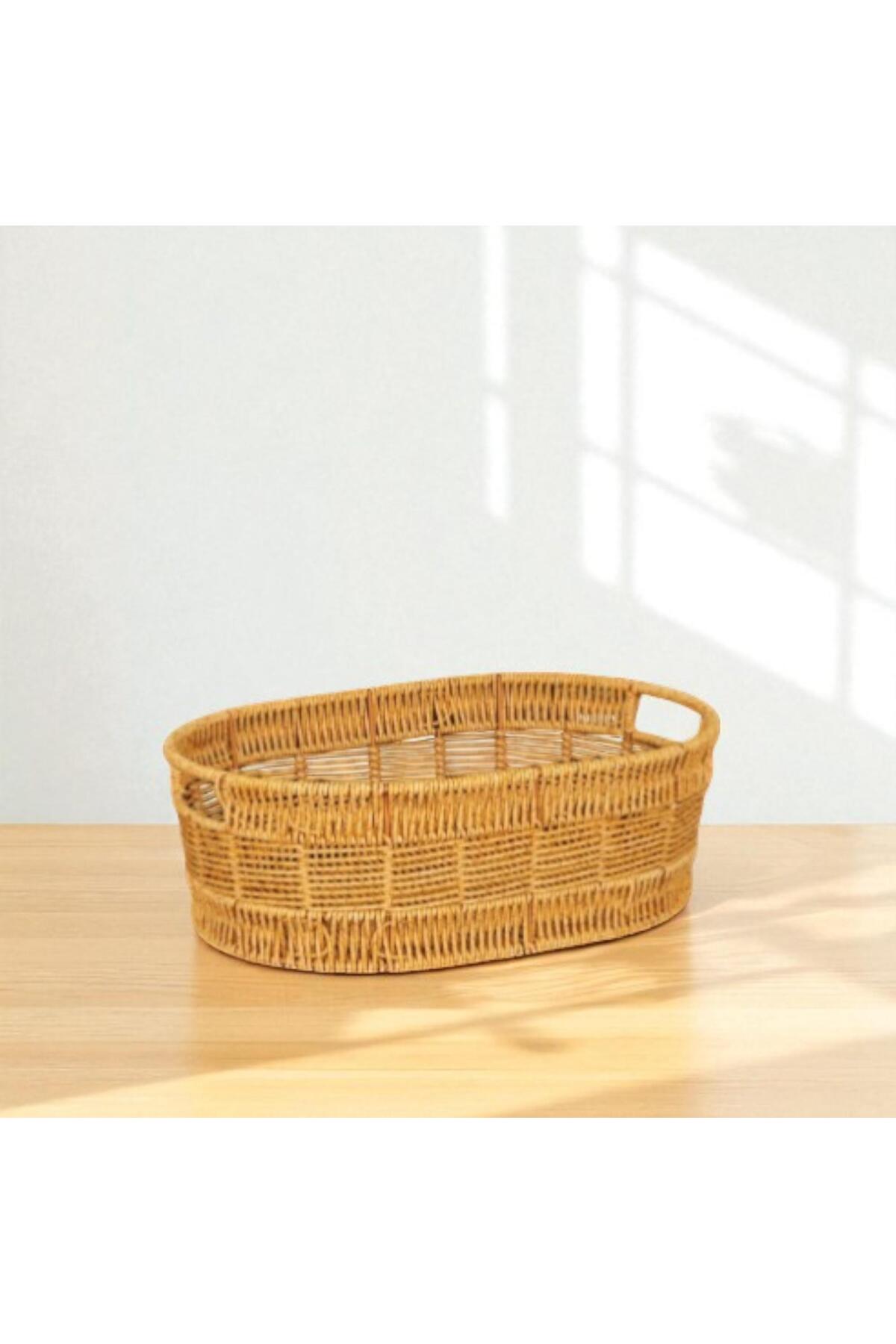 MİEN Oval Rattan Small Size Basket - Price, Reviews
