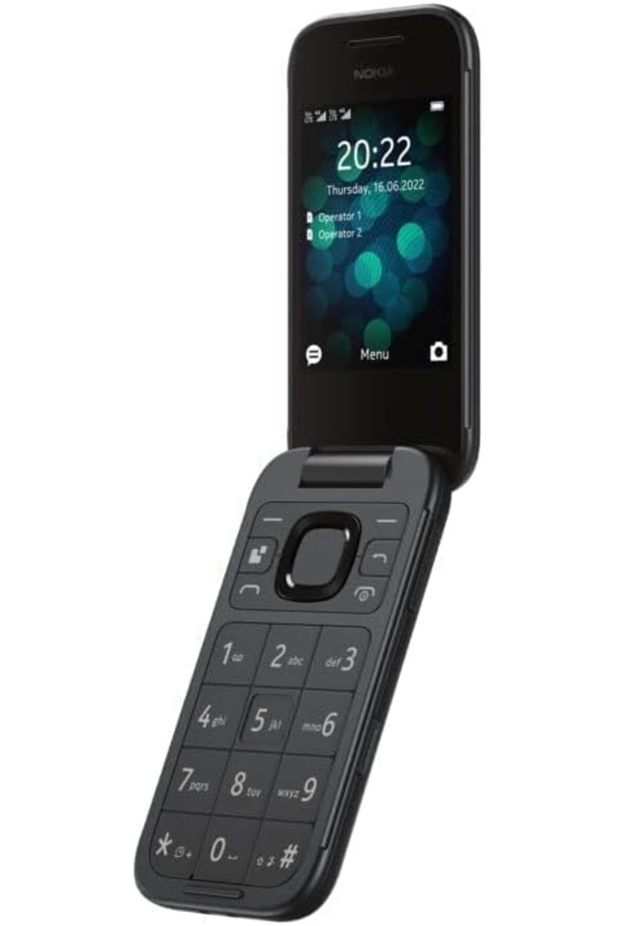 Nokia-2660 Flip 4G, 2.8 inch screen, Dual SIM Feature Phone with a Big display, Black. 6