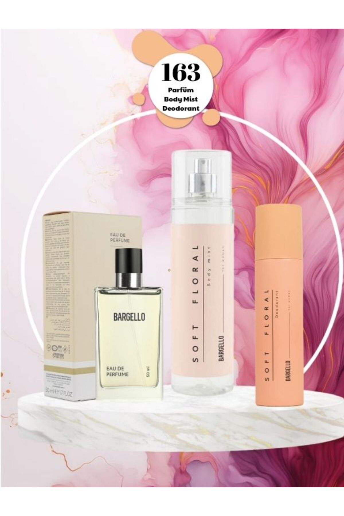 Bargello 163 Kadın Parfüm Seti Floral Edp 50 Ml — ARNV163SET