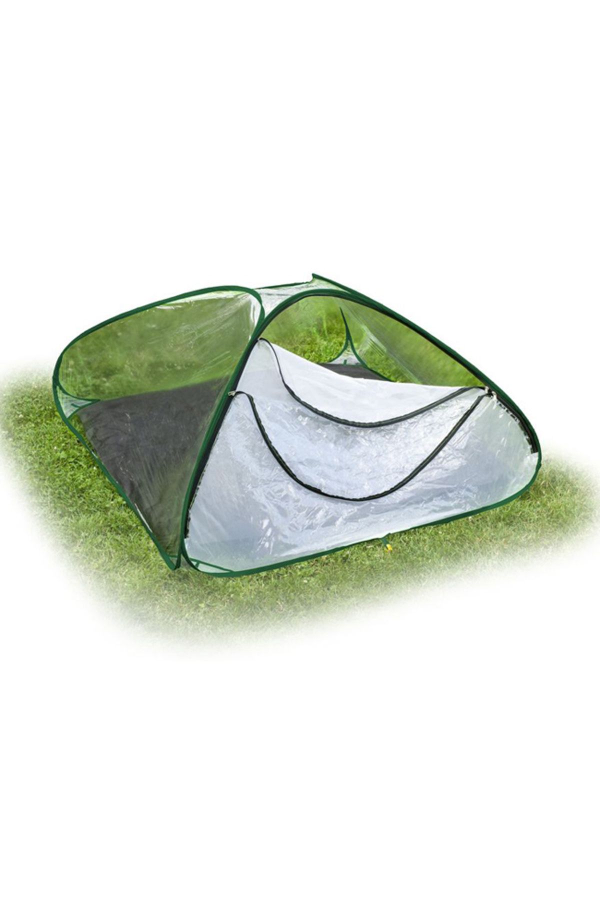 shumee Cort Autoasamblabil Din Folie Spring 120x120x60 Cm - One Size