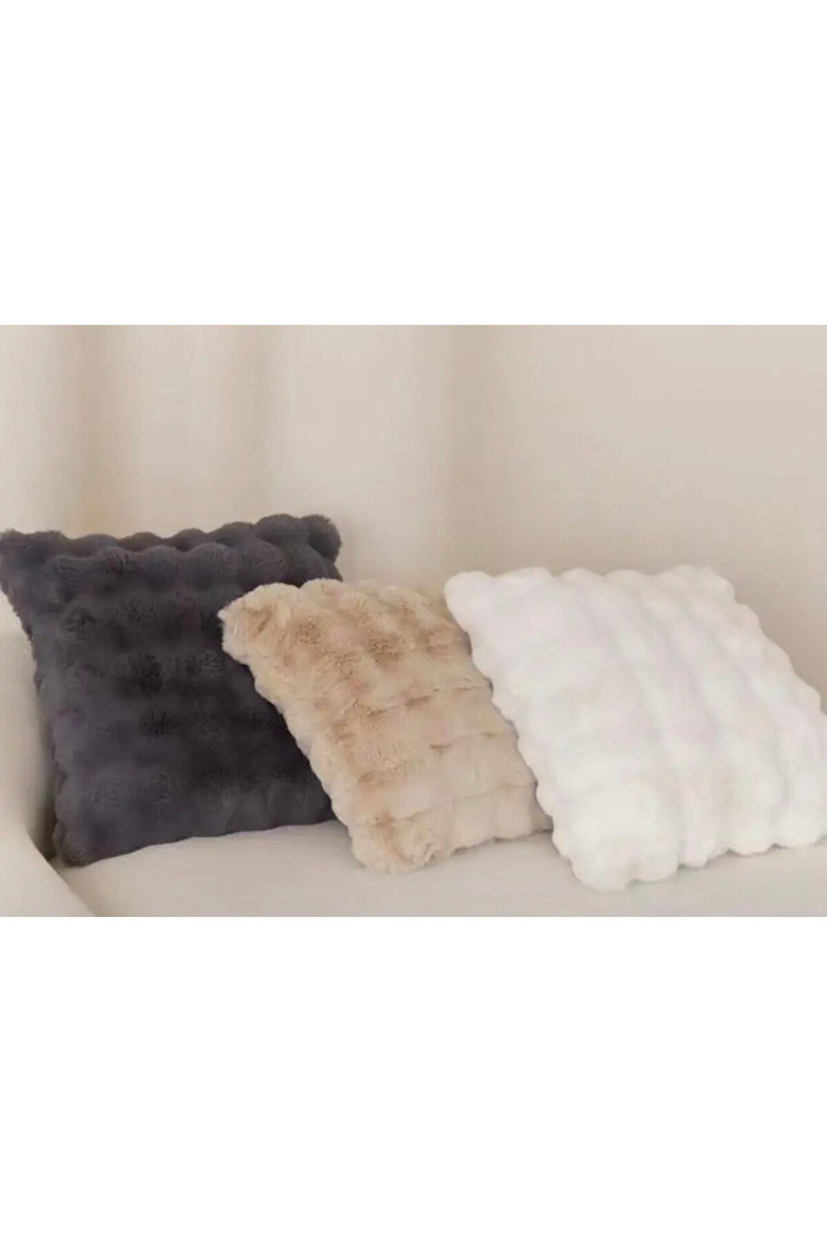 BALADI HOME-Thick Rabbit Pillow Case Plush (1 Piece) Measurement 41 X 41 cm Quality Product Rabbit Single Side Pillow 2